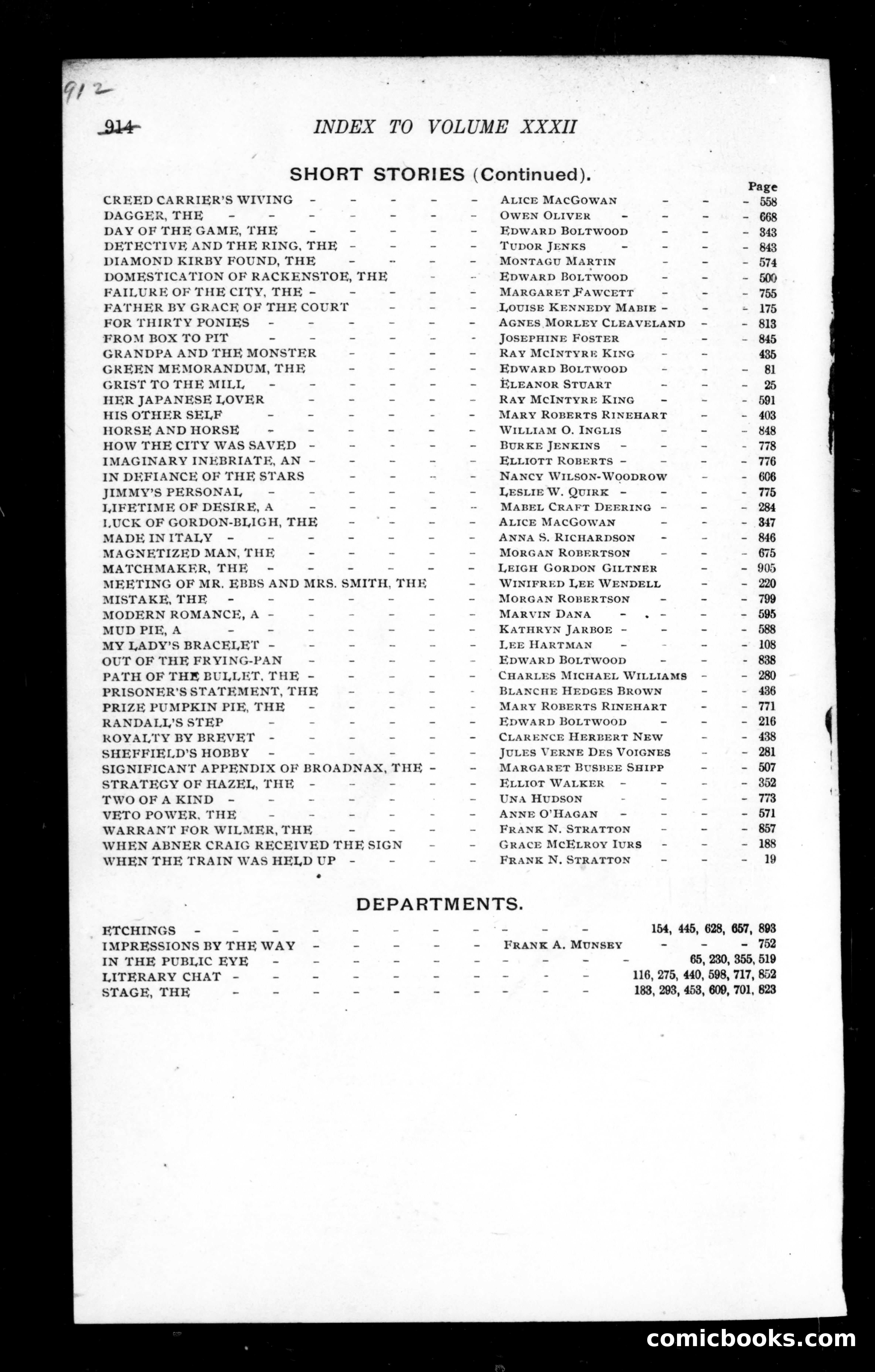 Munsey's Magazine, Volume XXXII — page 2 of 3