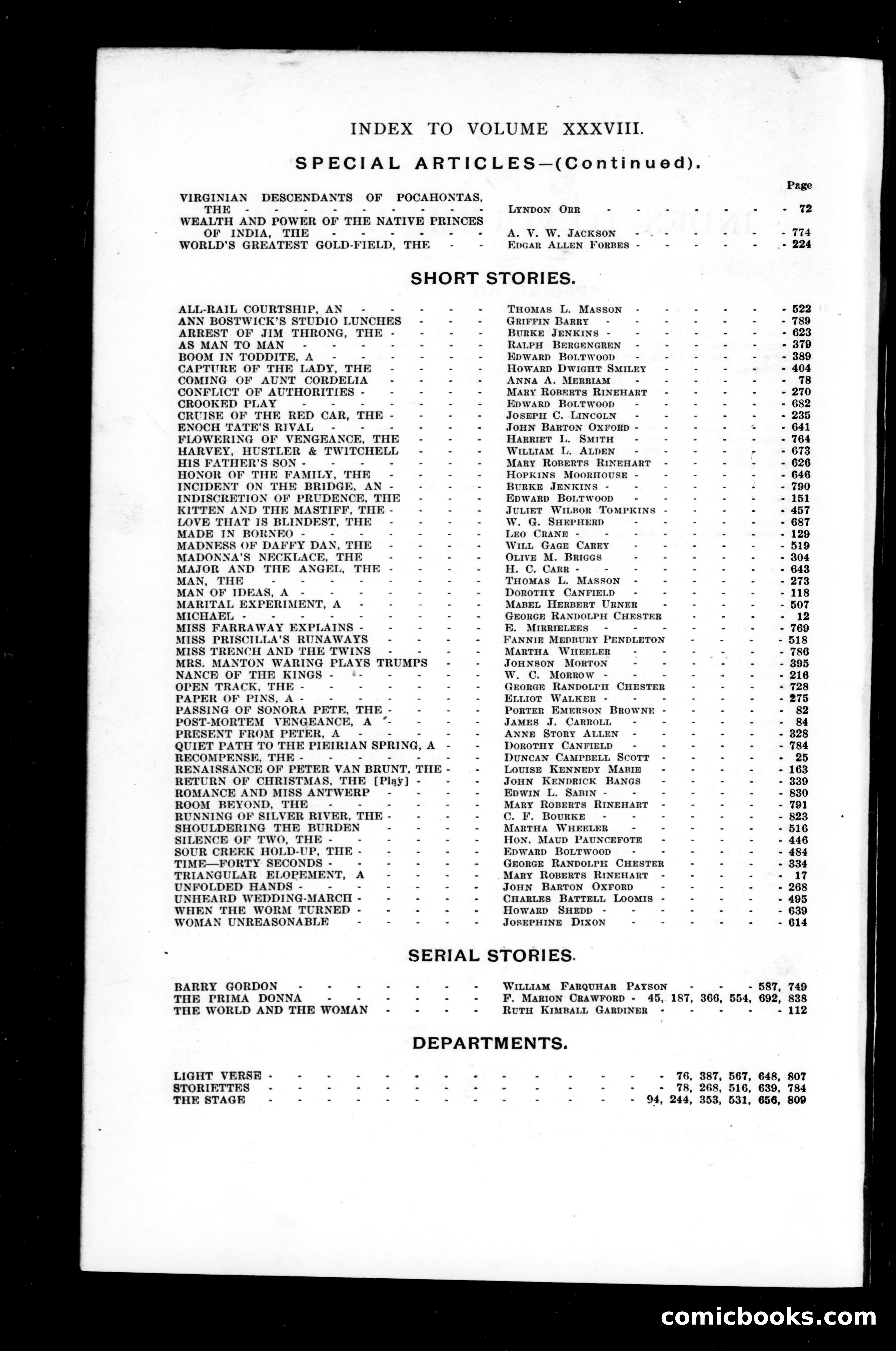 Munsey's Magazine, Volume XXXVIII — page 2 of 3