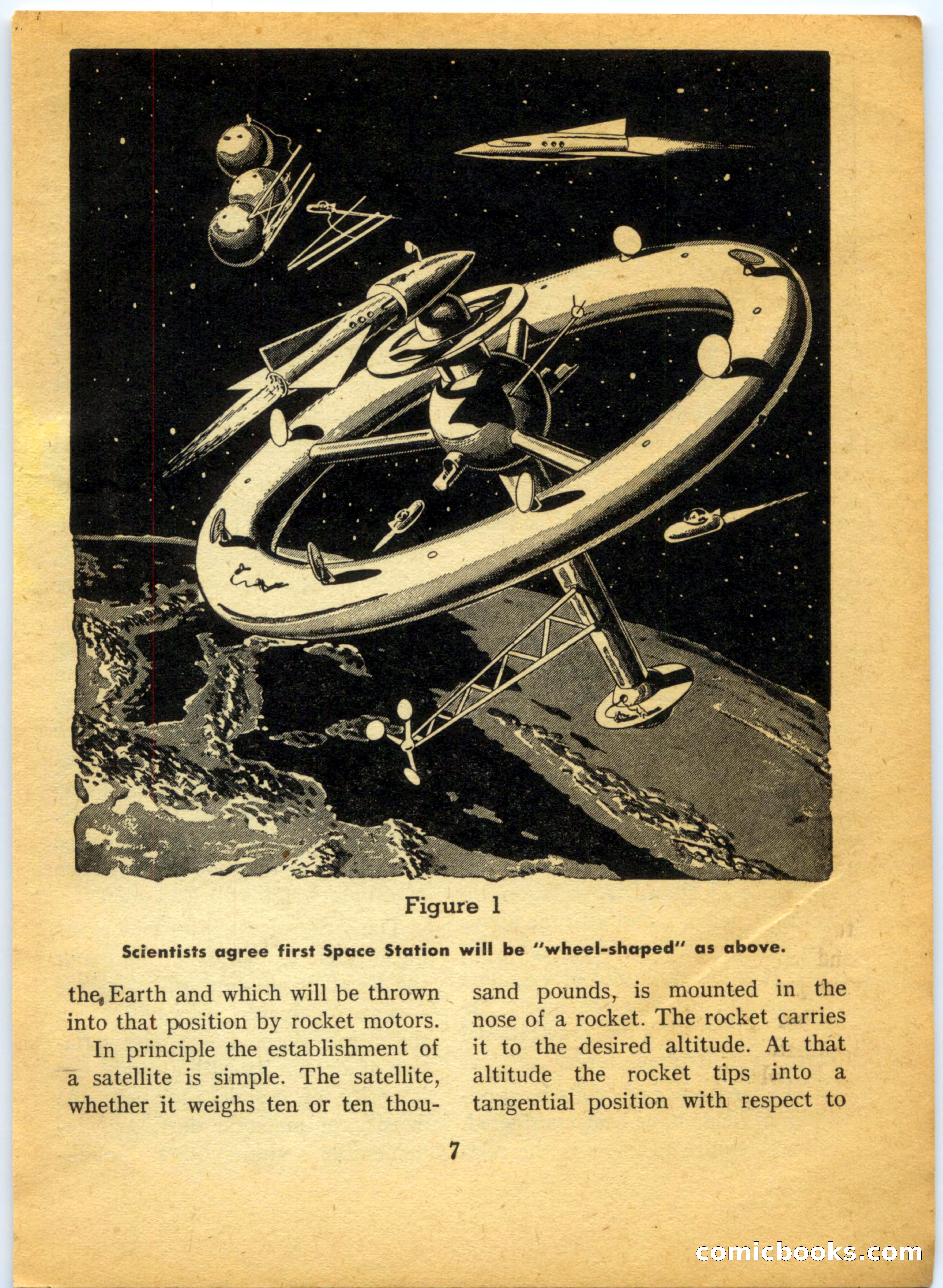 Space Travel, July 1958 — page 7 of 132