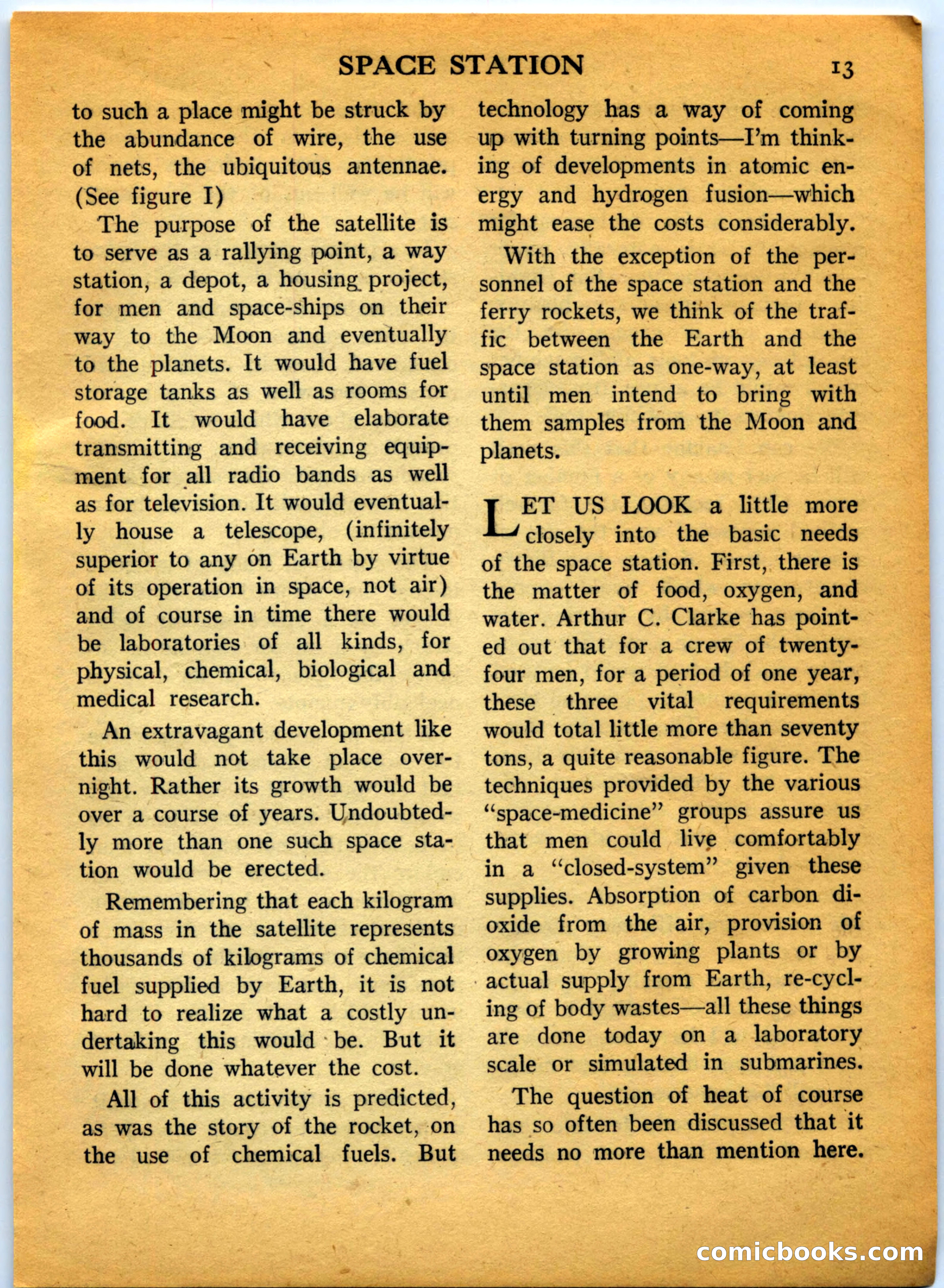Space Travel, July 1958 — page 13 of 132