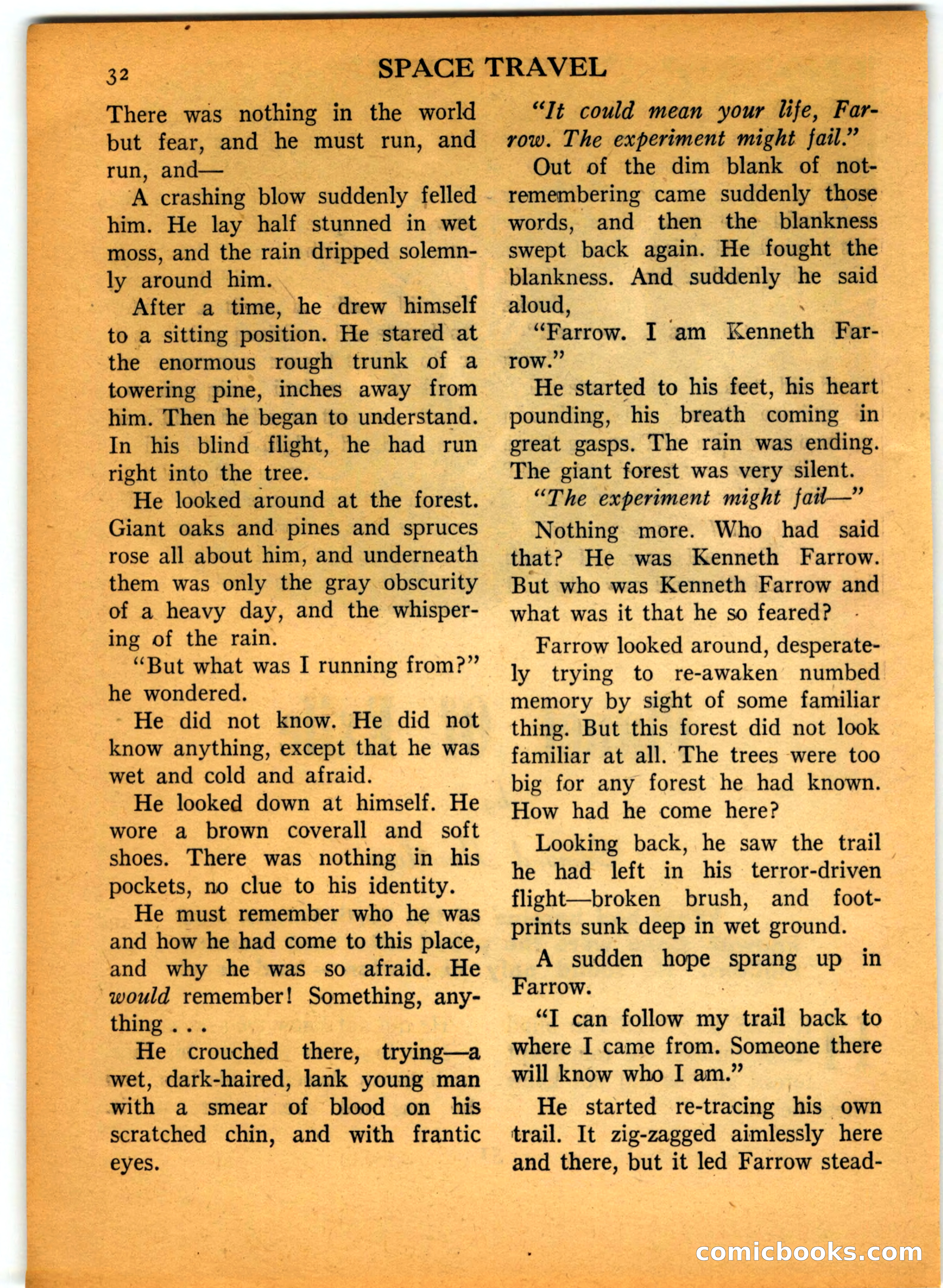 Space Travel, July 1958 — page 32 of 132