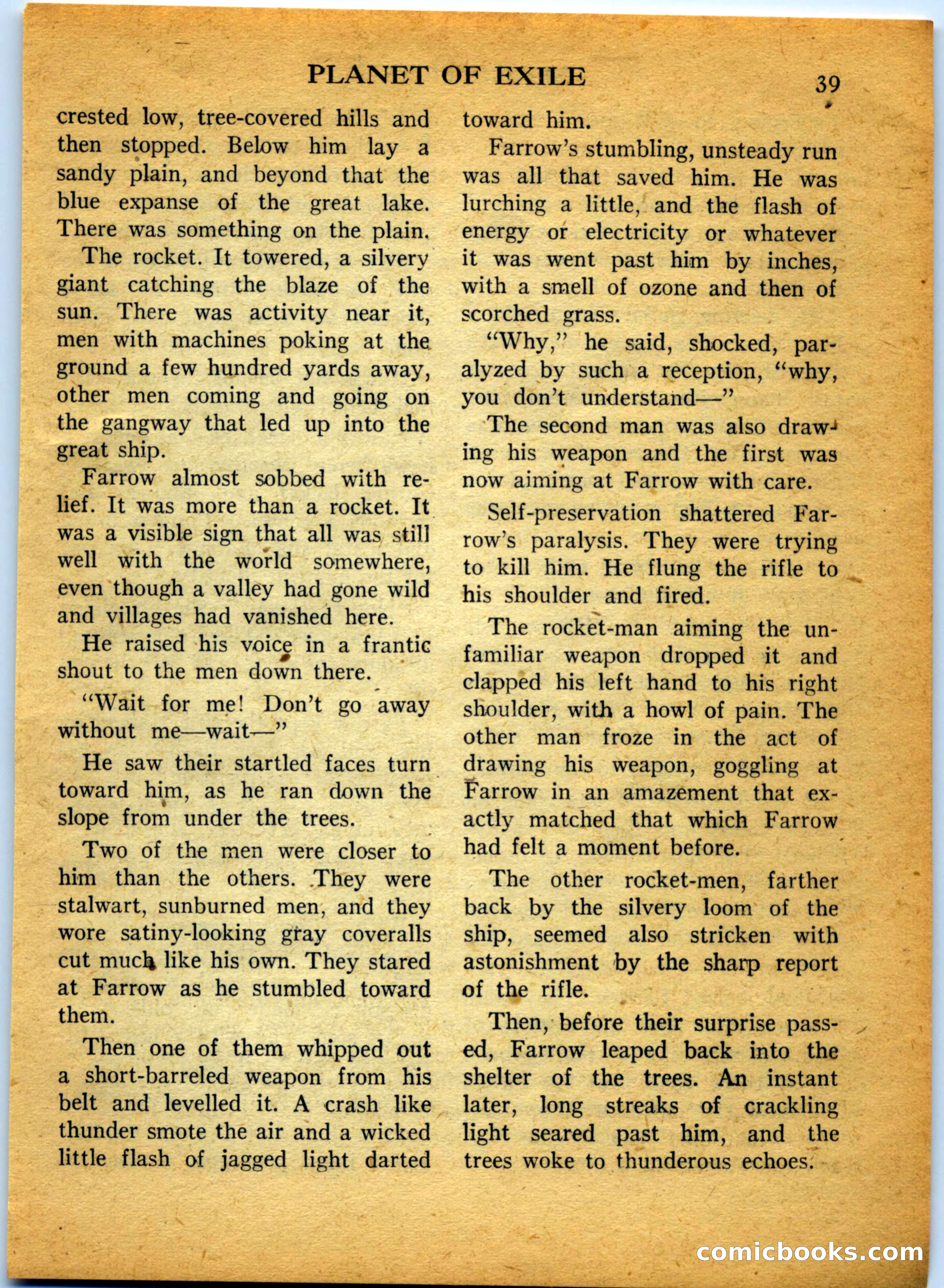 Space Travel, July 1958 — page 39 of 132