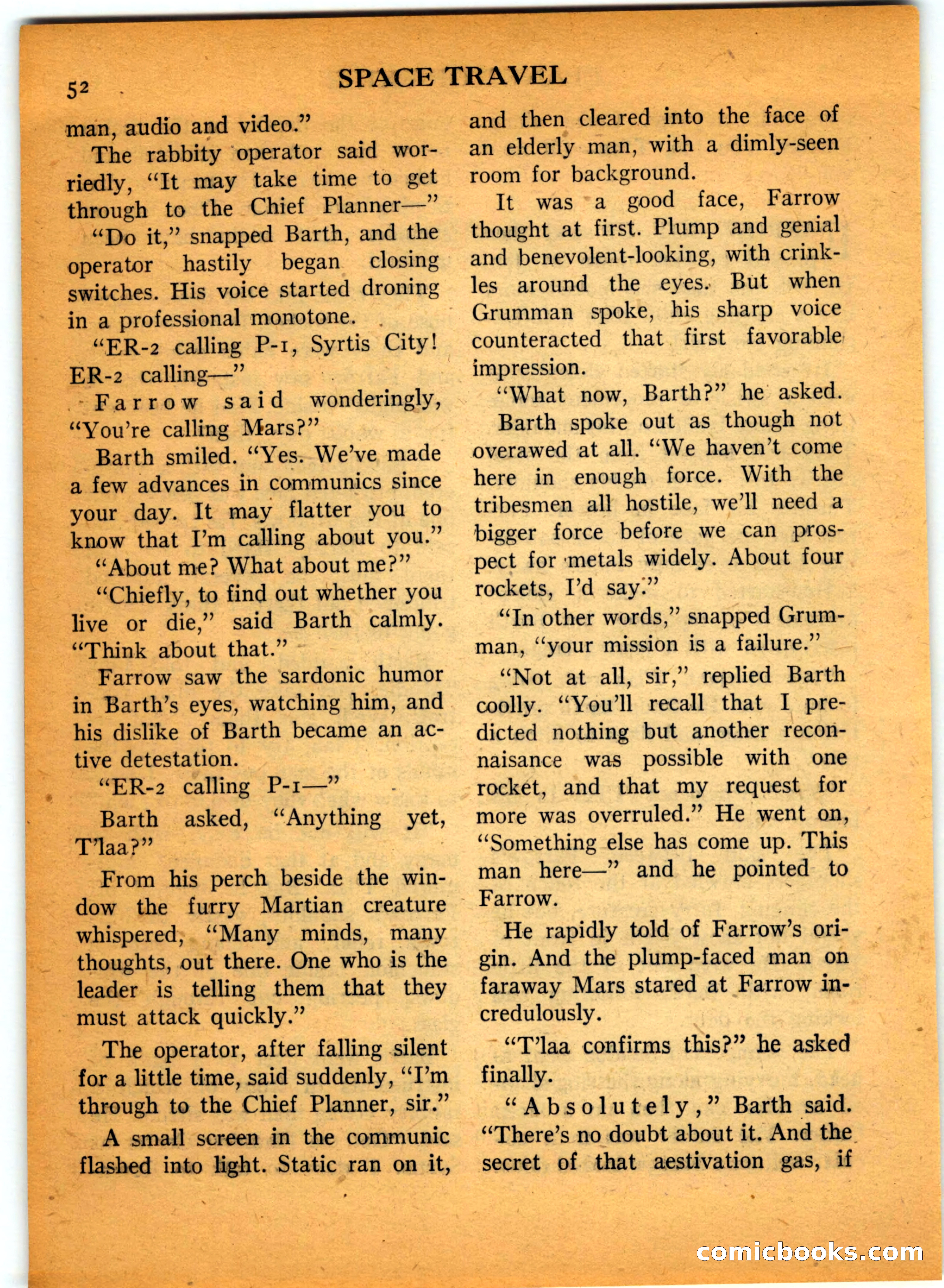 Space Travel, July 1958 — page 52 of 132