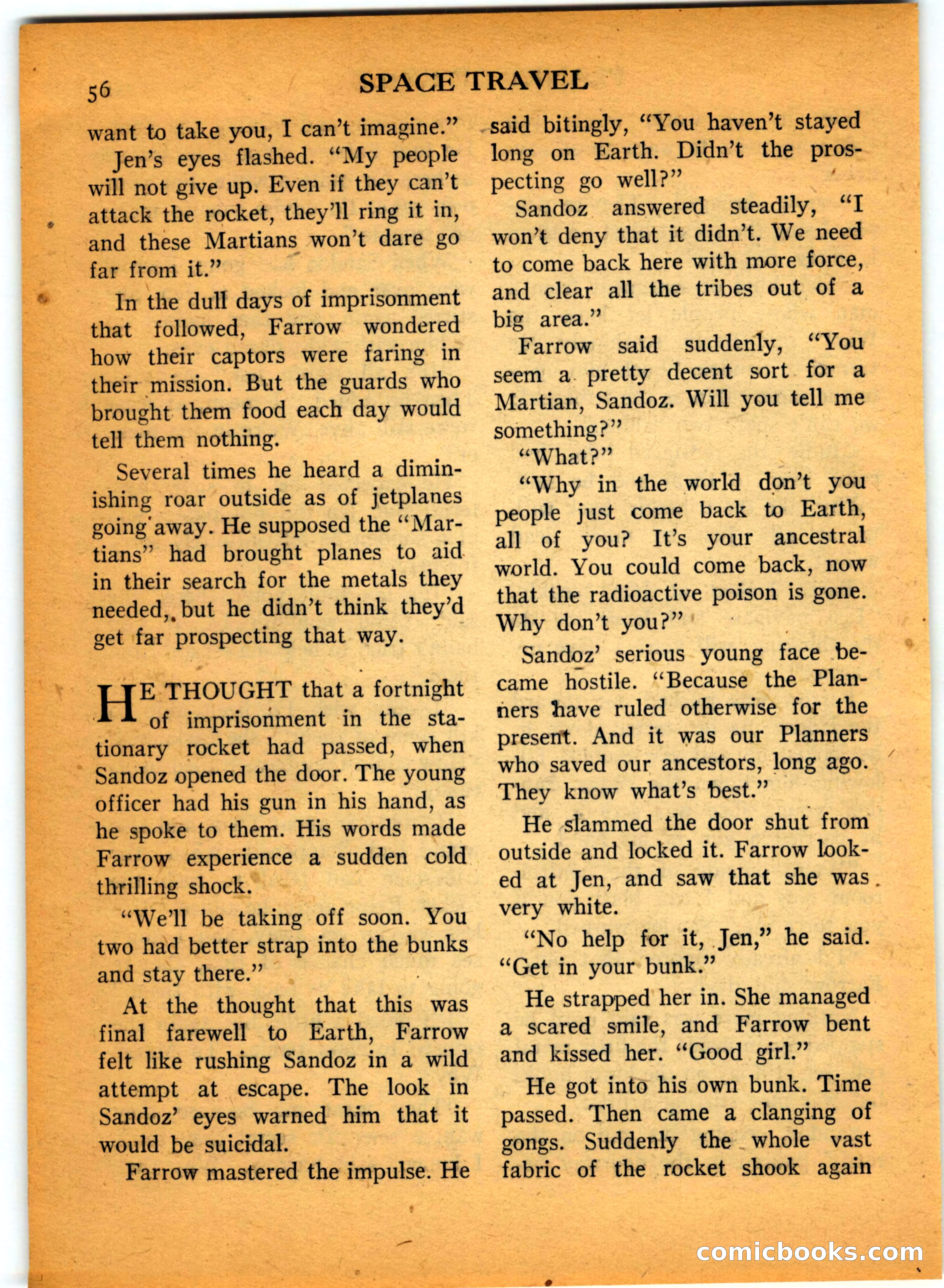 Space Travel, July 1958 — page 56 of 132