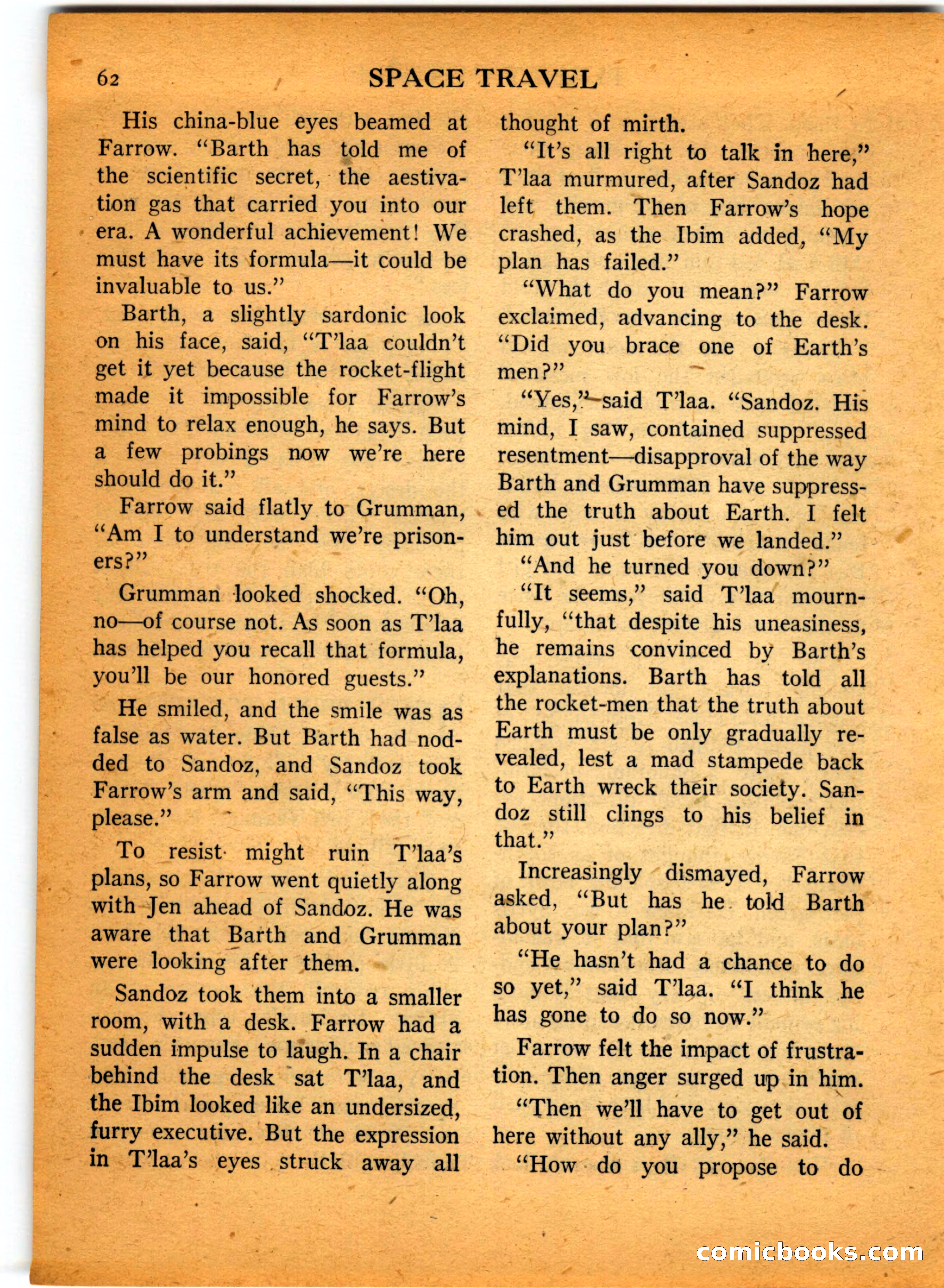 Space Travel, July 1958 — page 62 of 132