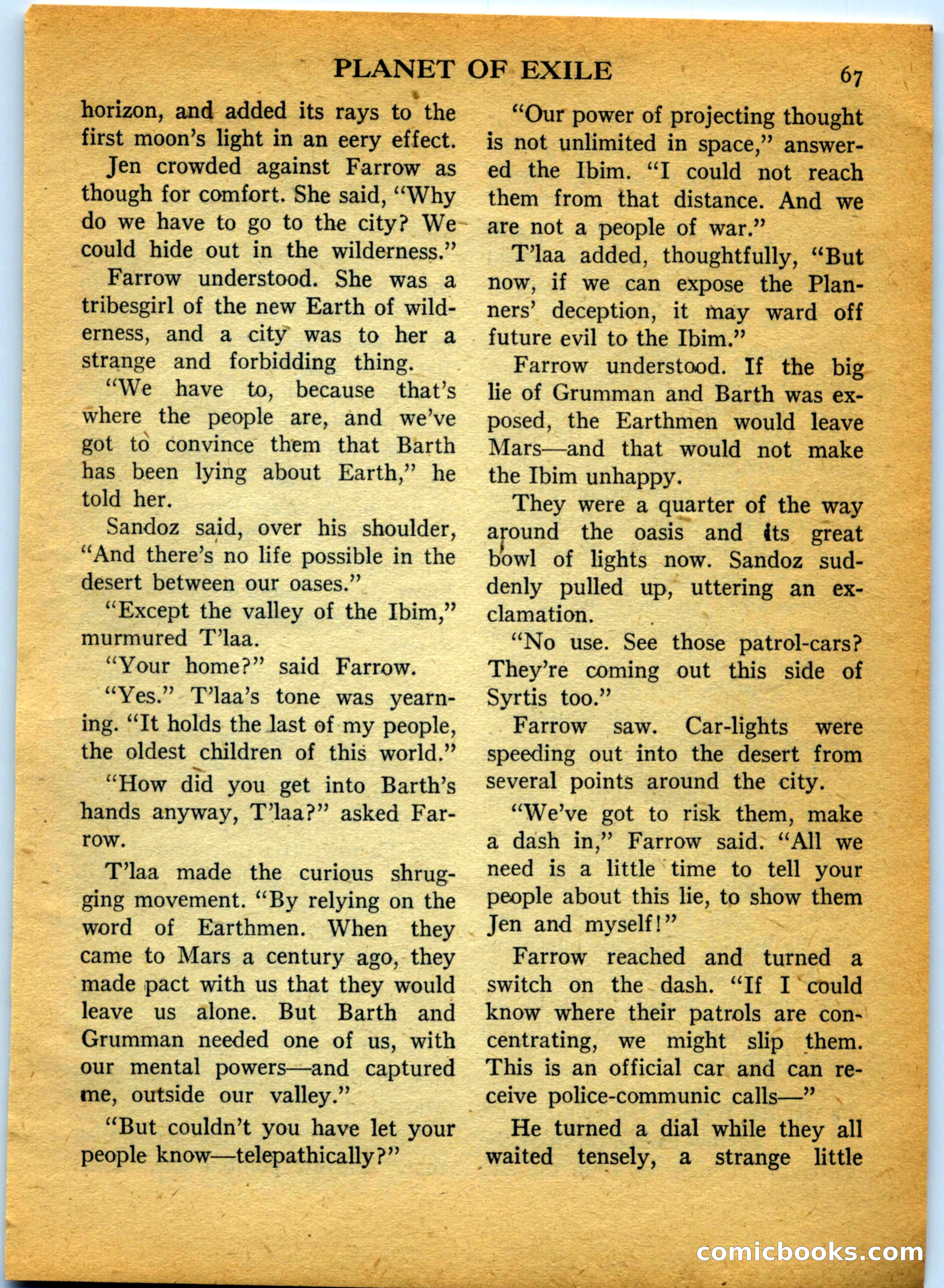 Space Travel, July 1958 — page 67 of 132