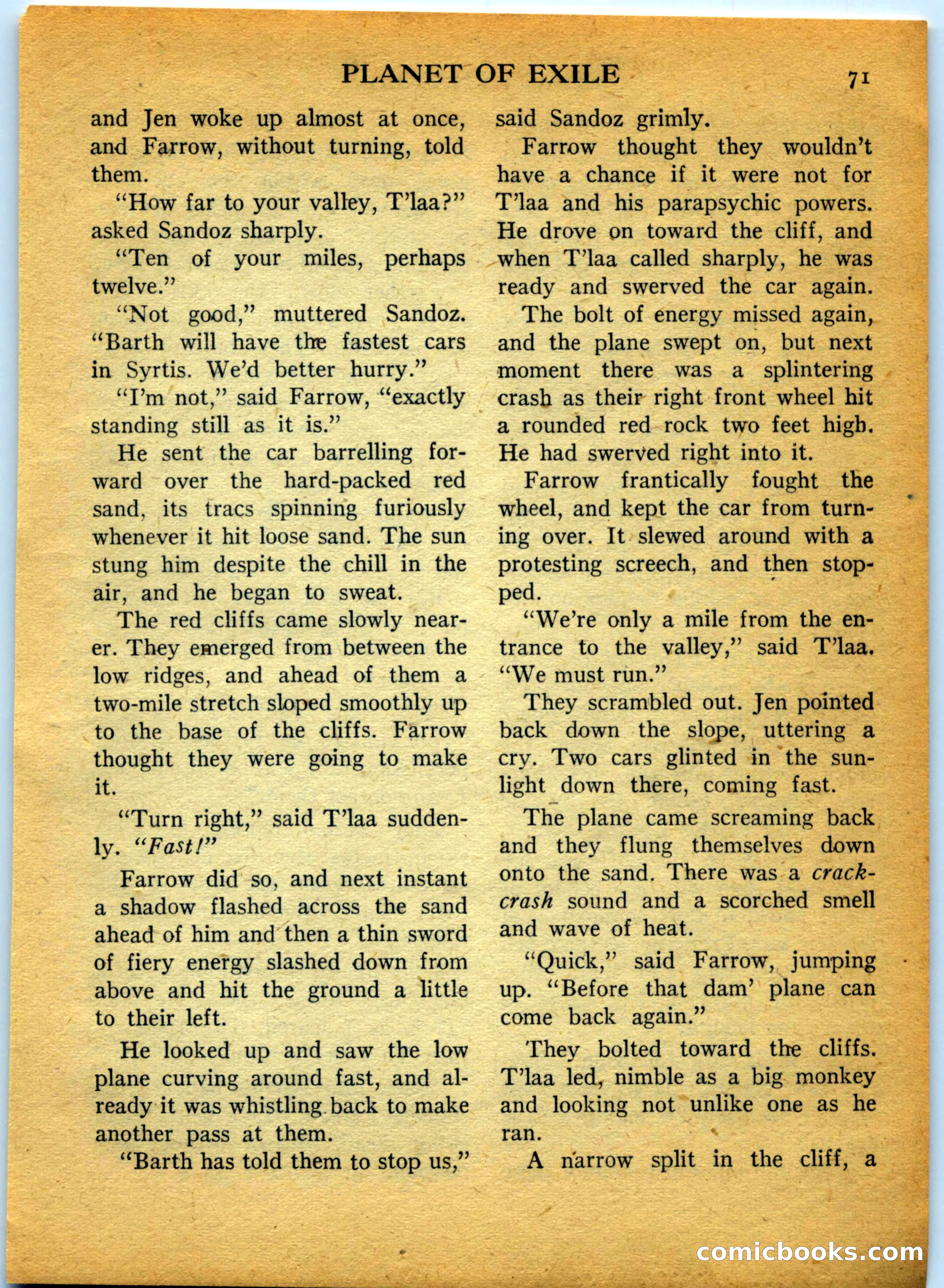 Space Travel, July 1958 — page 71 of 132