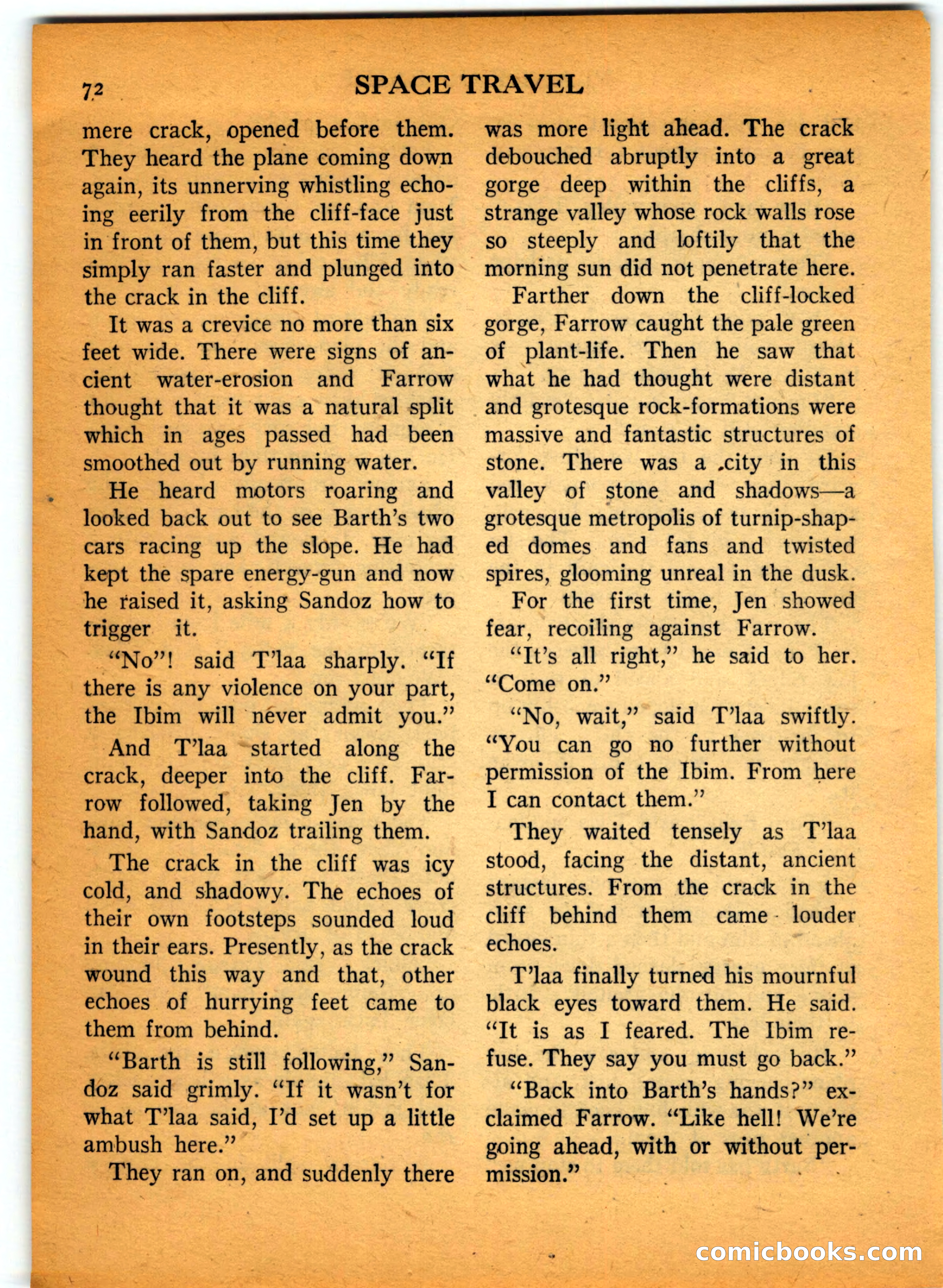 Space Travel, July 1958 — page 72 of 132