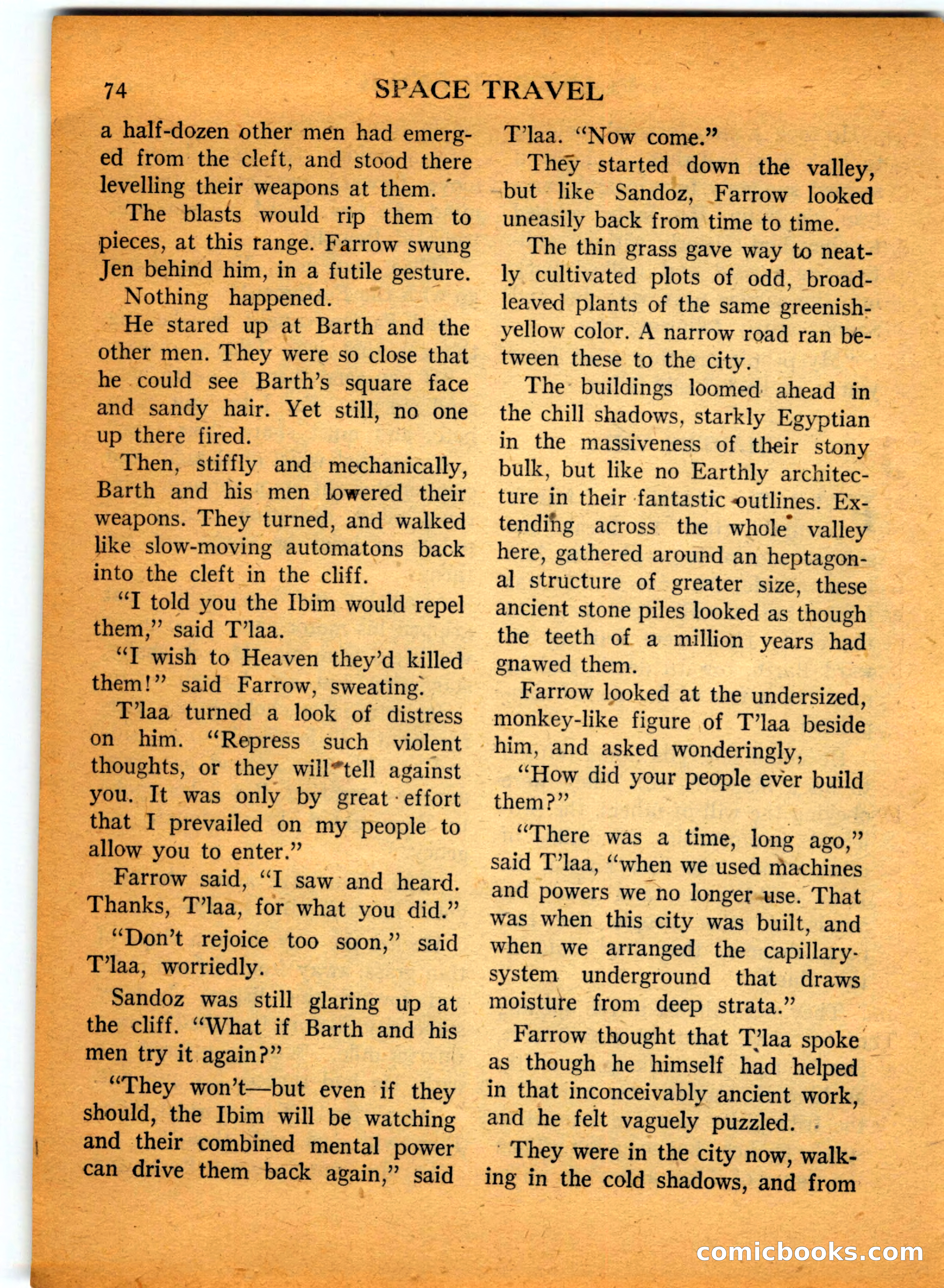 Space Travel, July 1958 — page 74 of 132