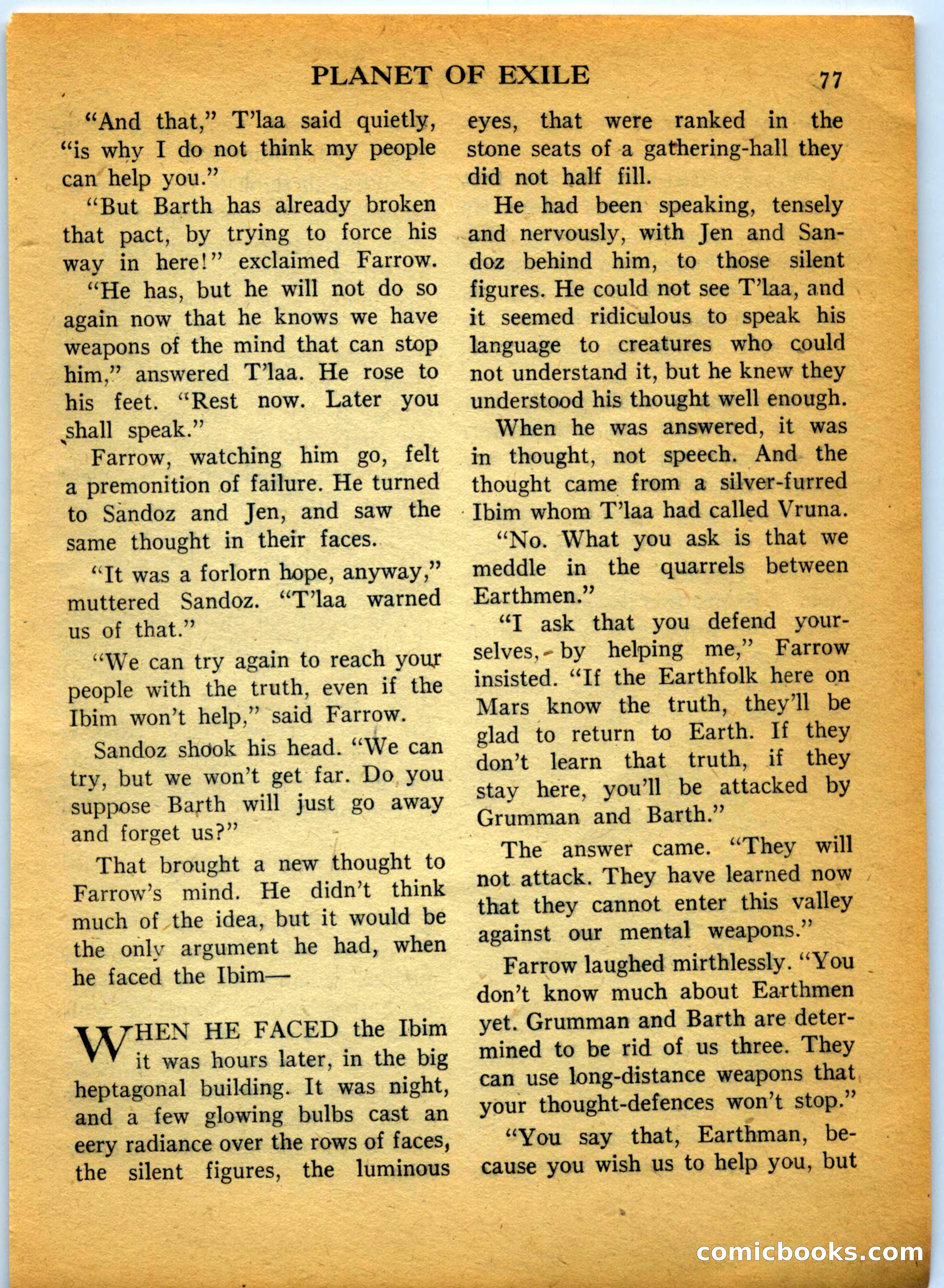 Space Travel, July 1958 — page 77 of 132
