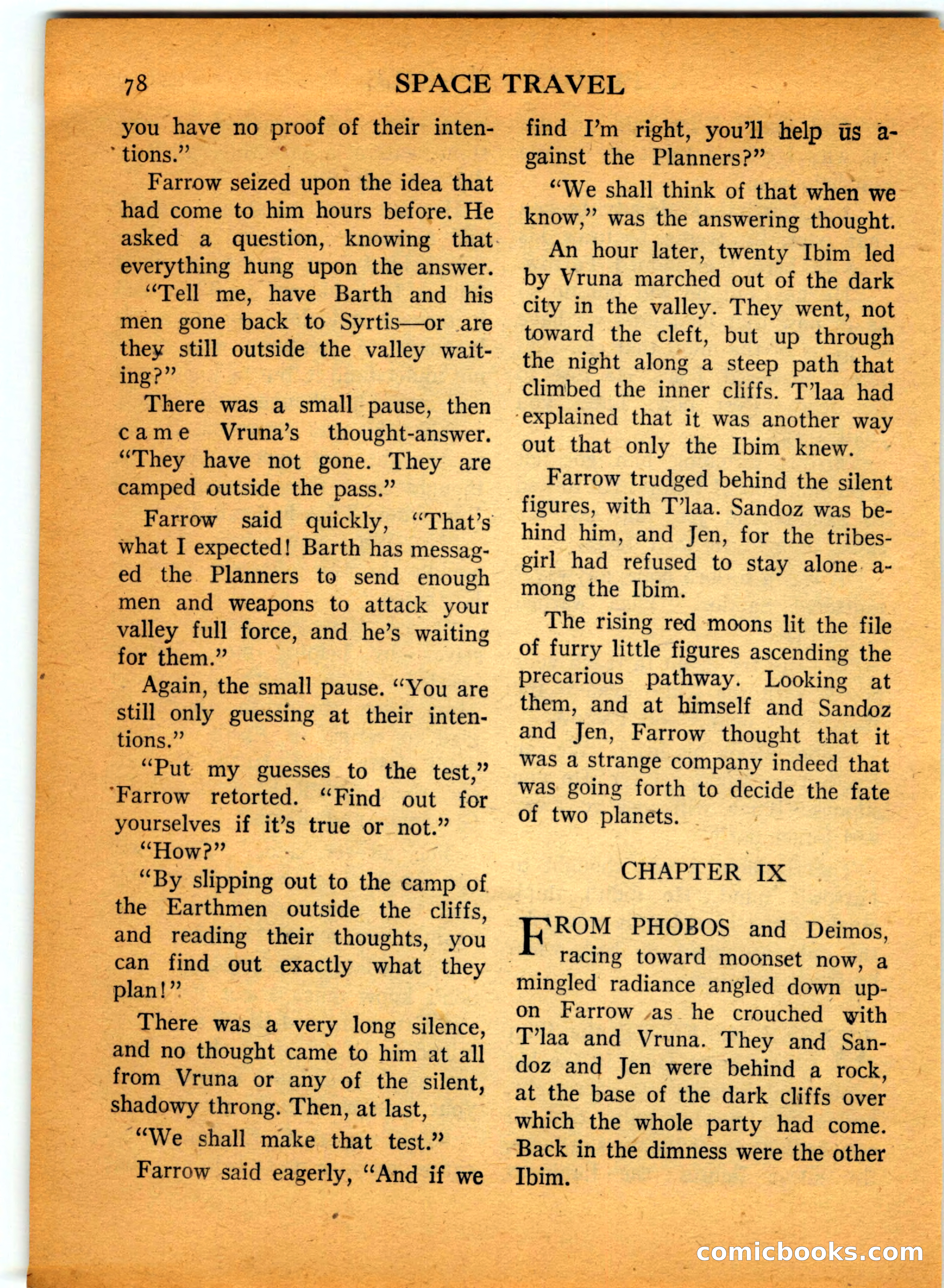 Space Travel, July 1958 — page 78 of 132