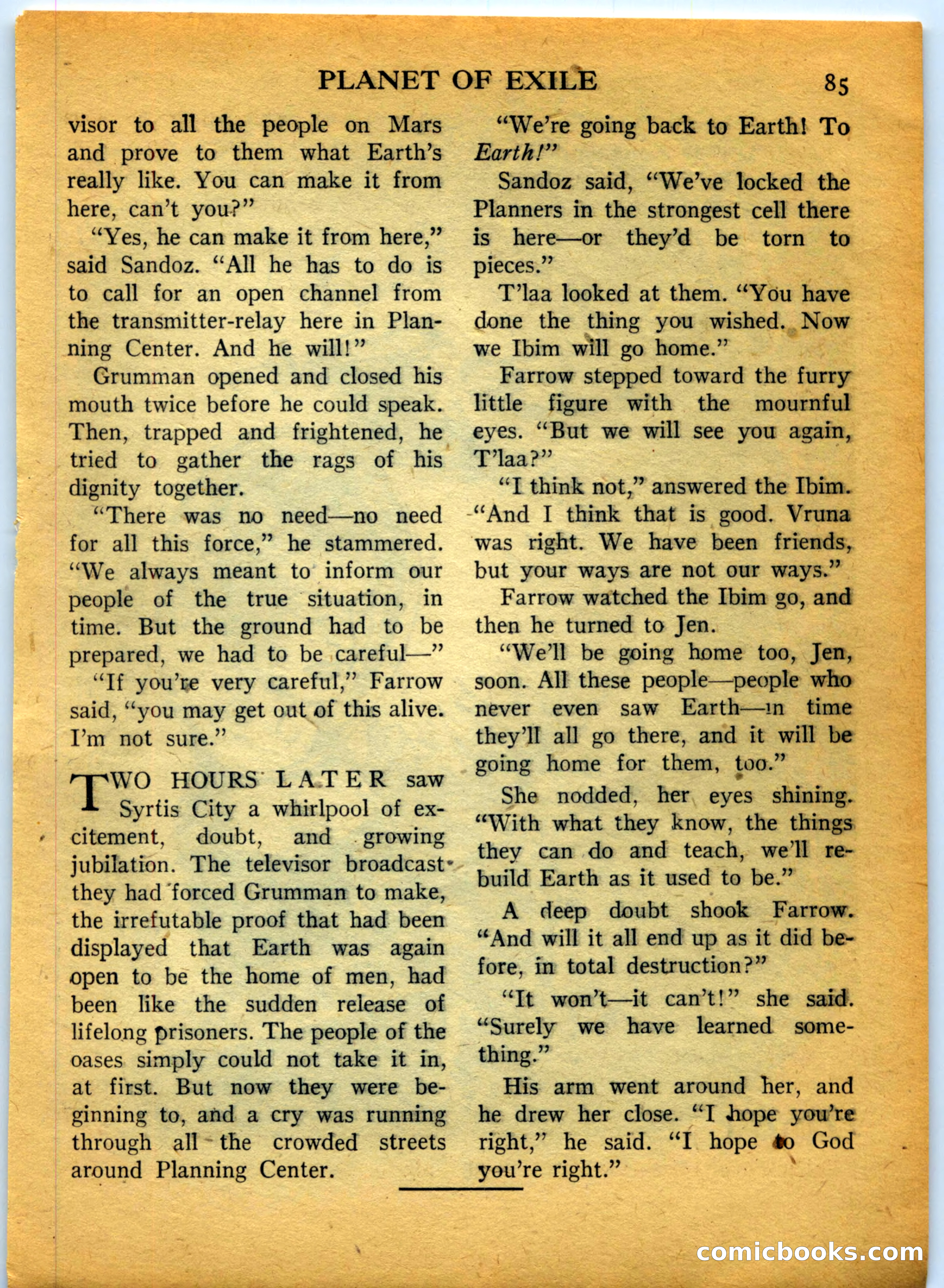 Space Travel, July 1958 — page 85 of 132