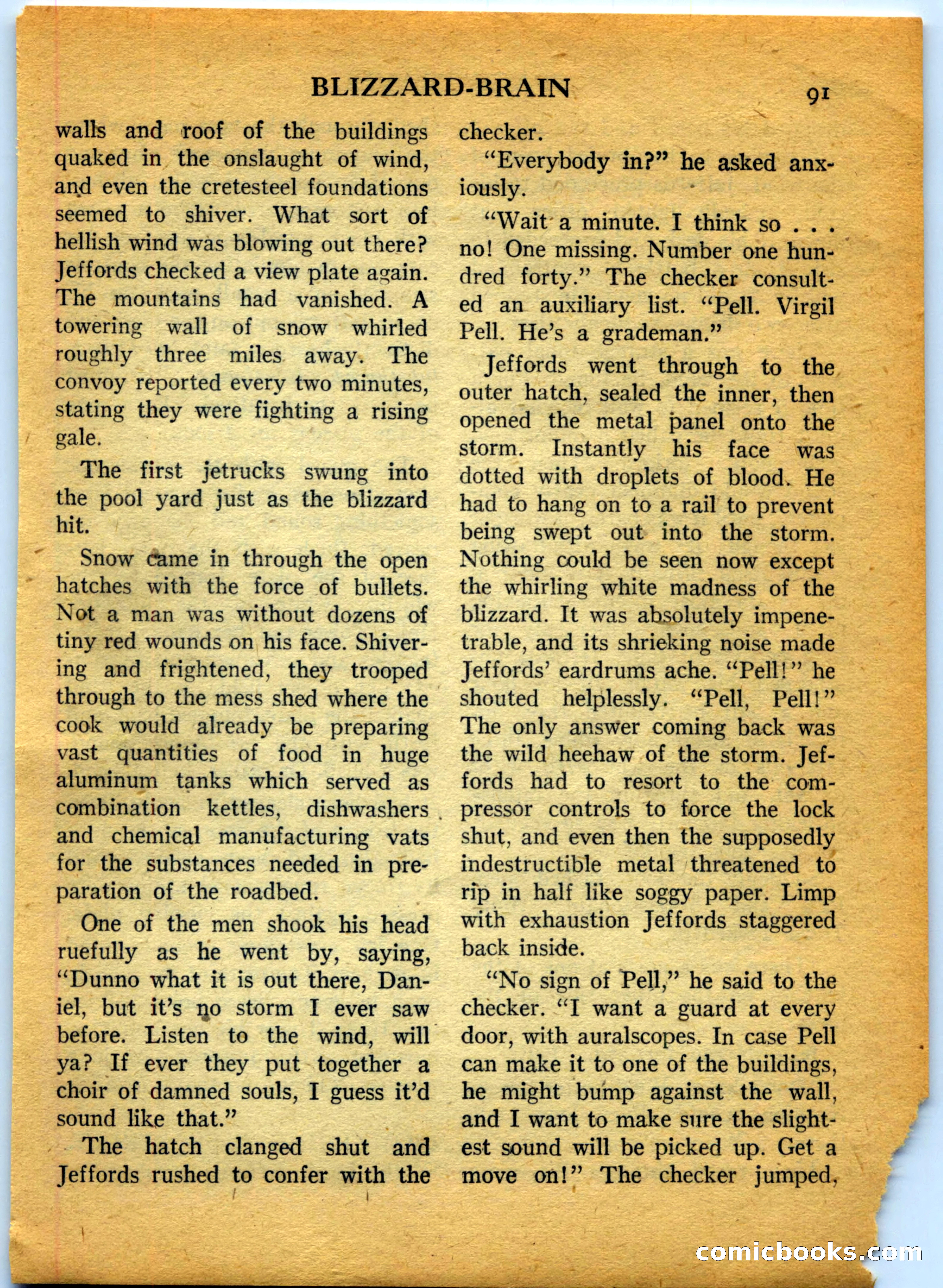 Space Travel, July 1958 — page 91 of 132
