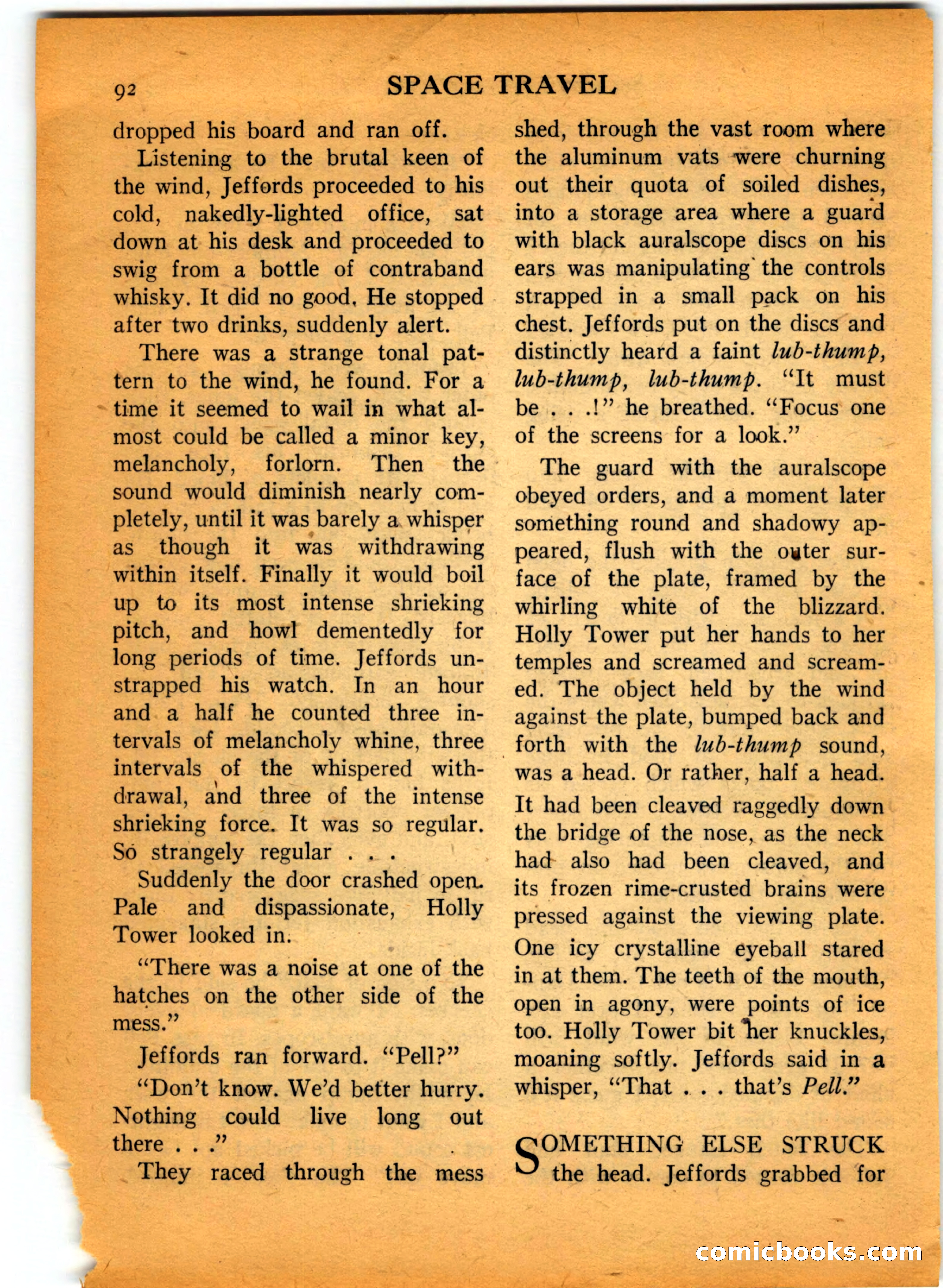Space Travel, July 1958 — page 92 of 132