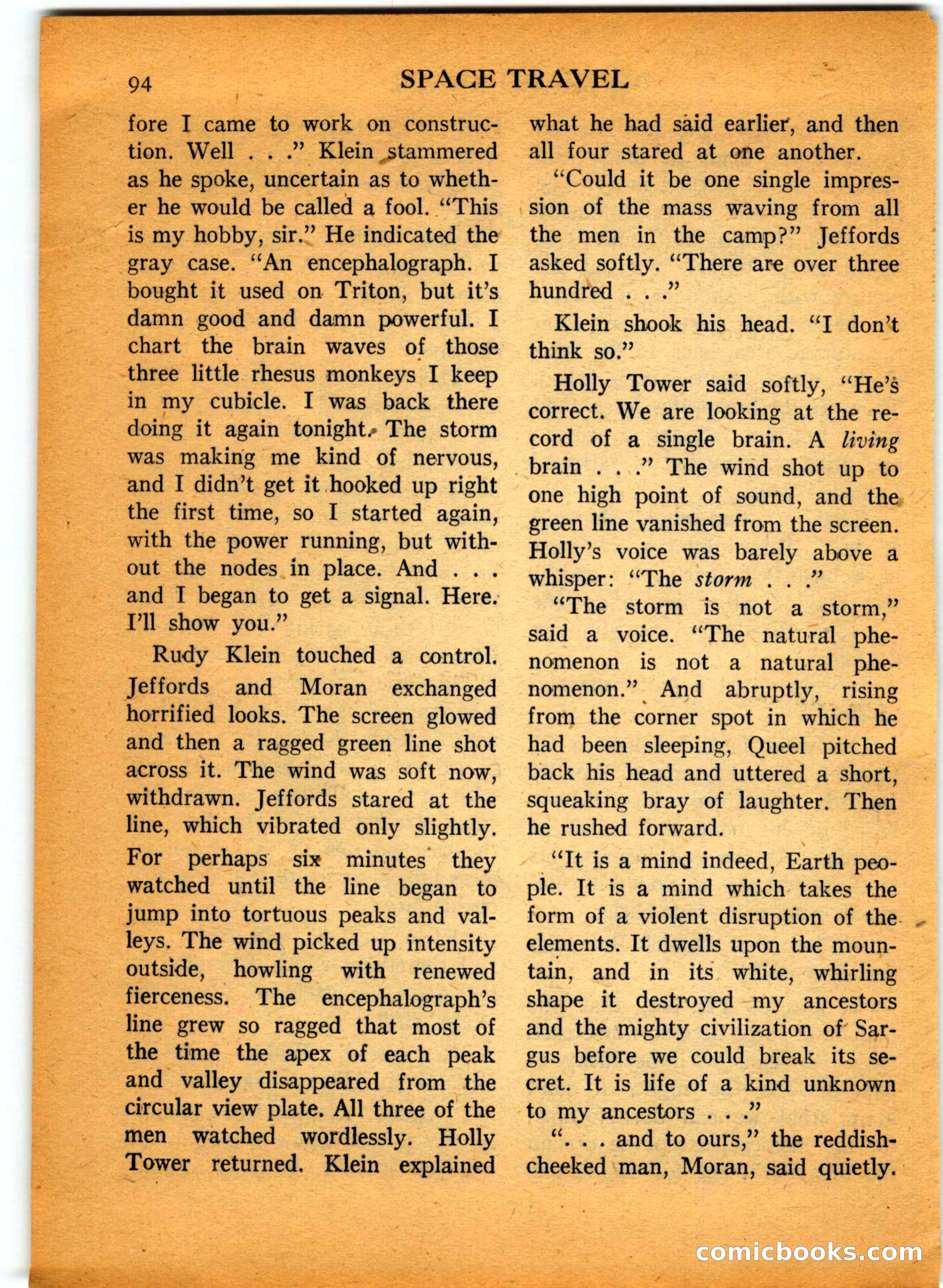 Space Travel, July 1958 — page 94 of 132