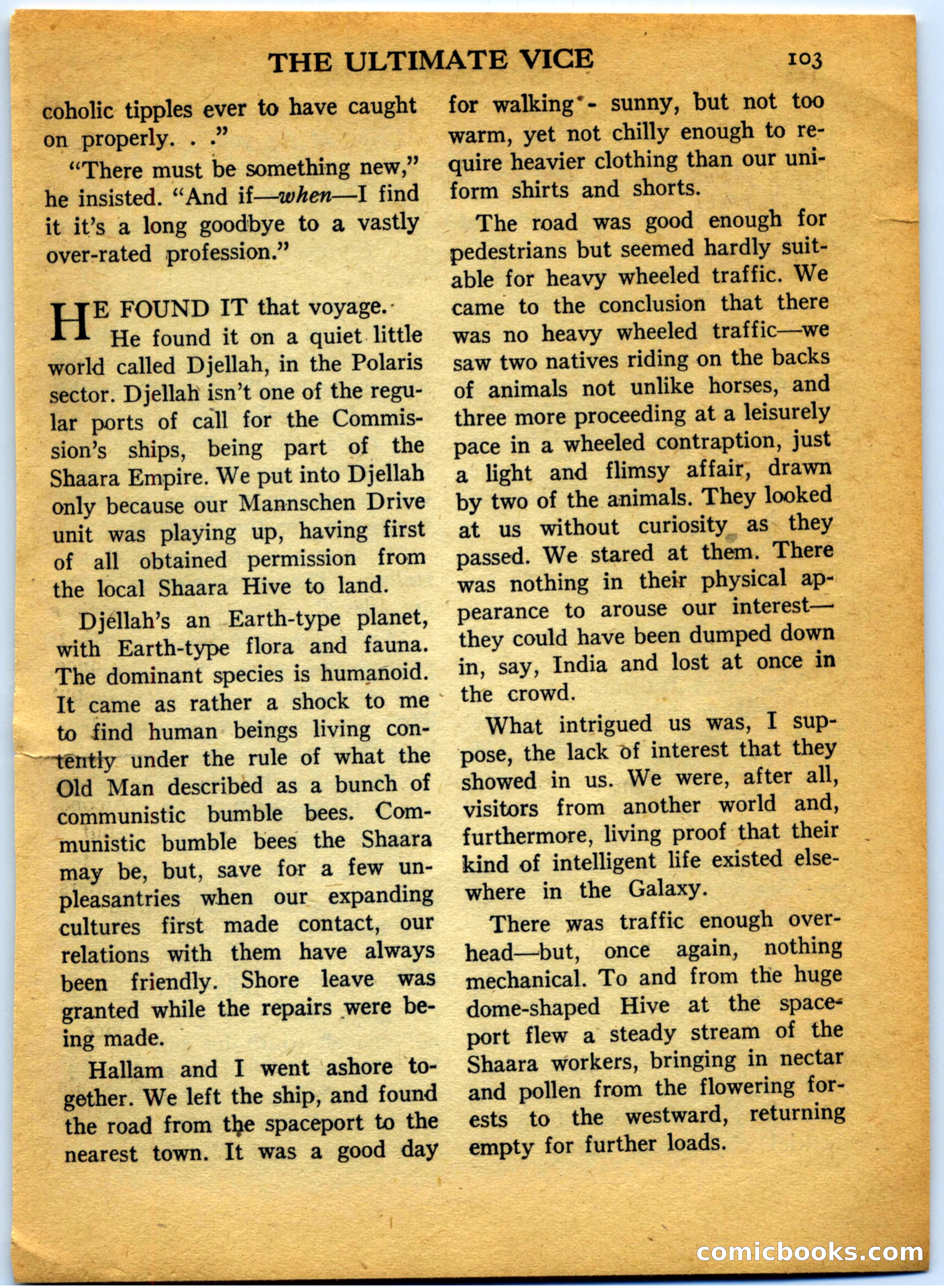 Space Travel, July 1958 — page 103 of 132