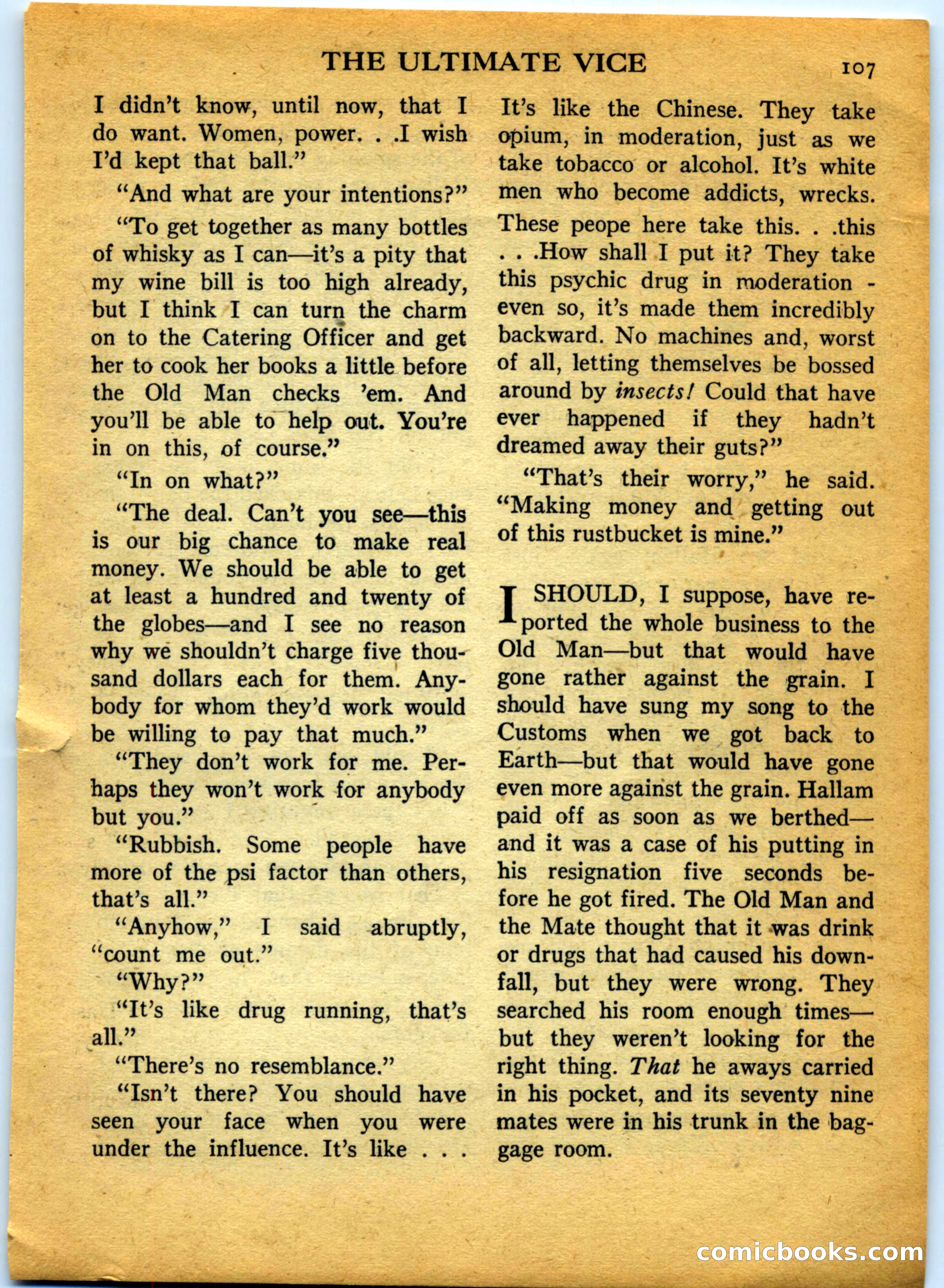 Space Travel, July 1958 — page 107 of 132