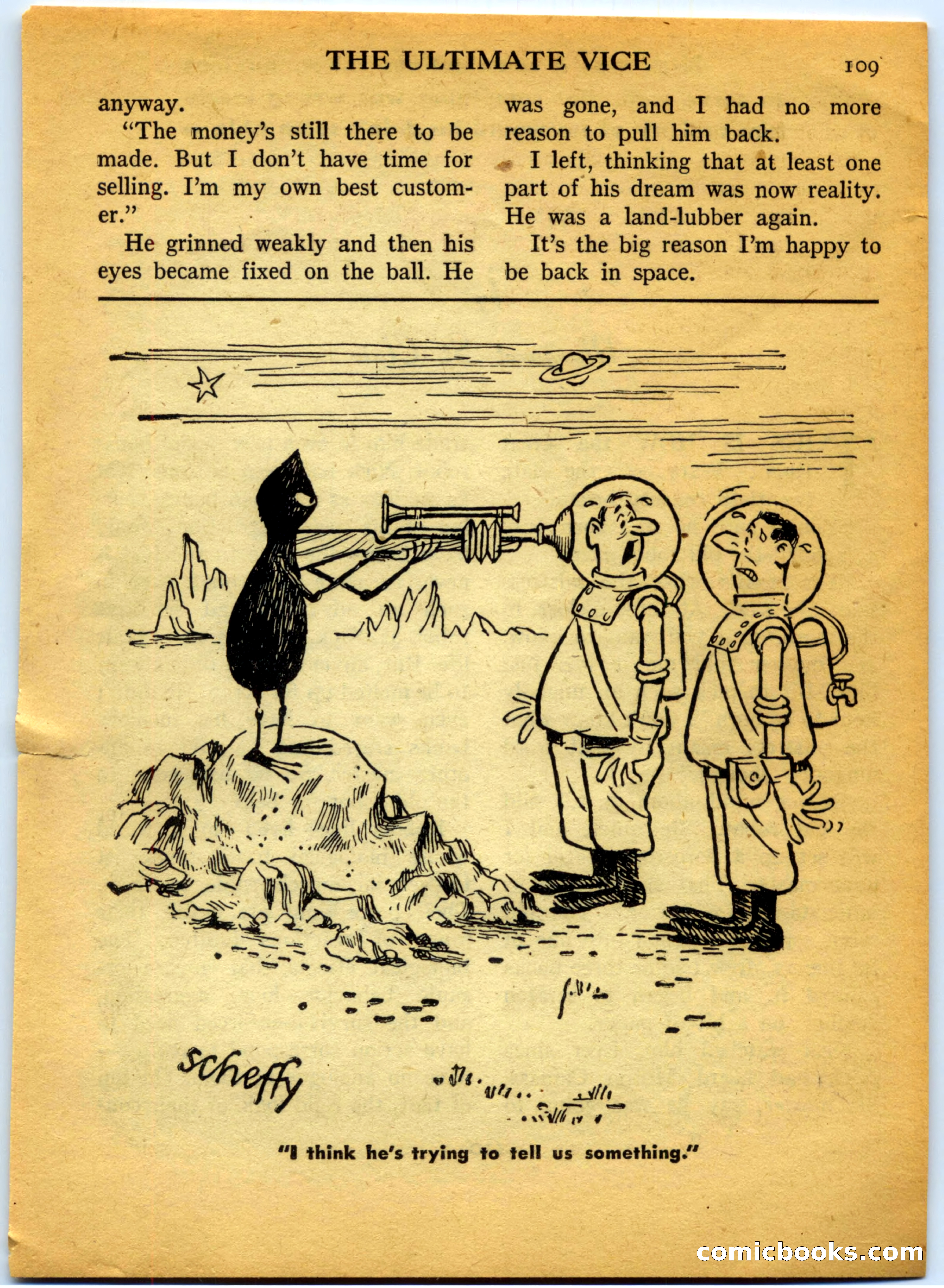 Space Travel, July 1958 — page 109 of 132