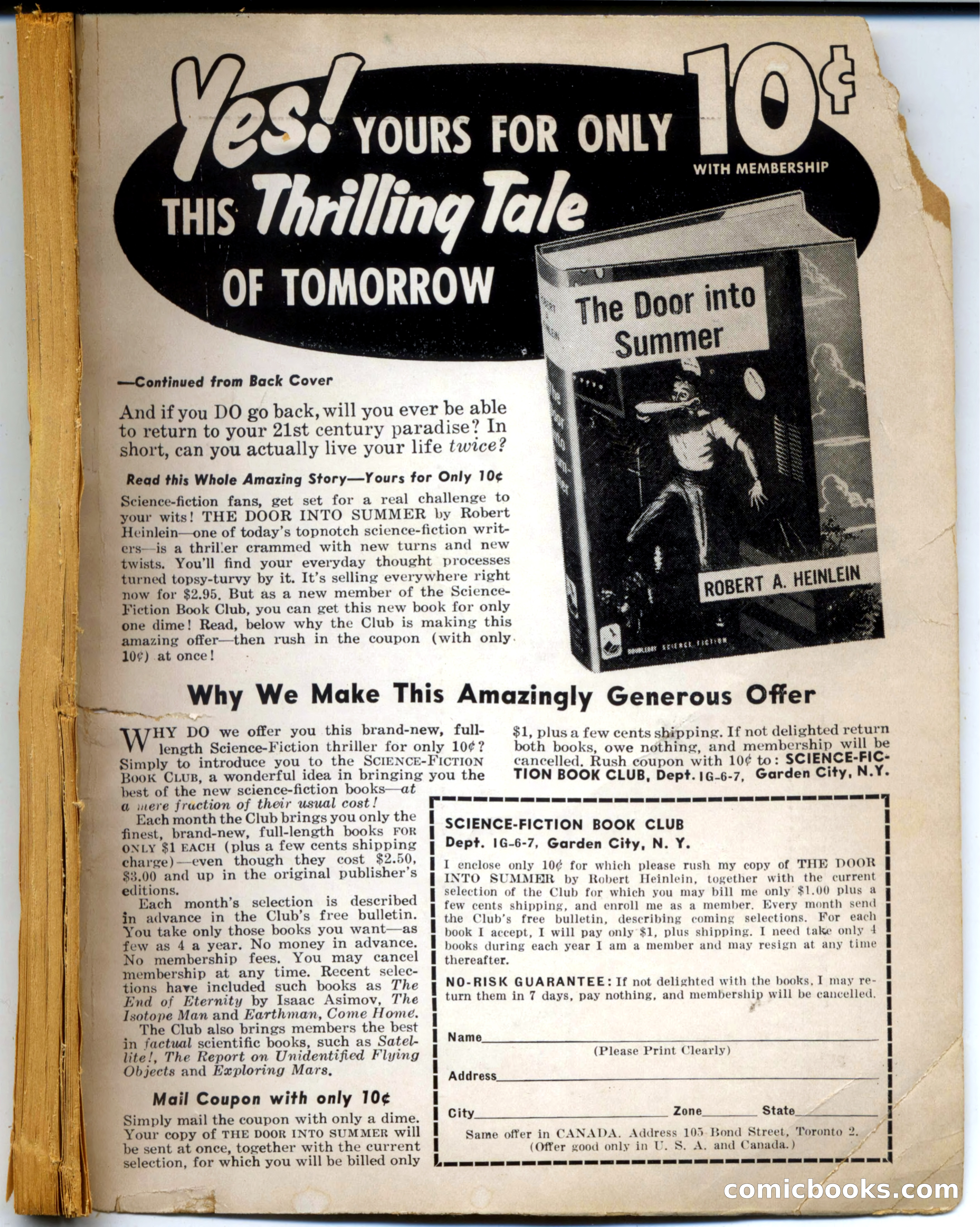 Space Travel, July 1958 — page 131 of 132