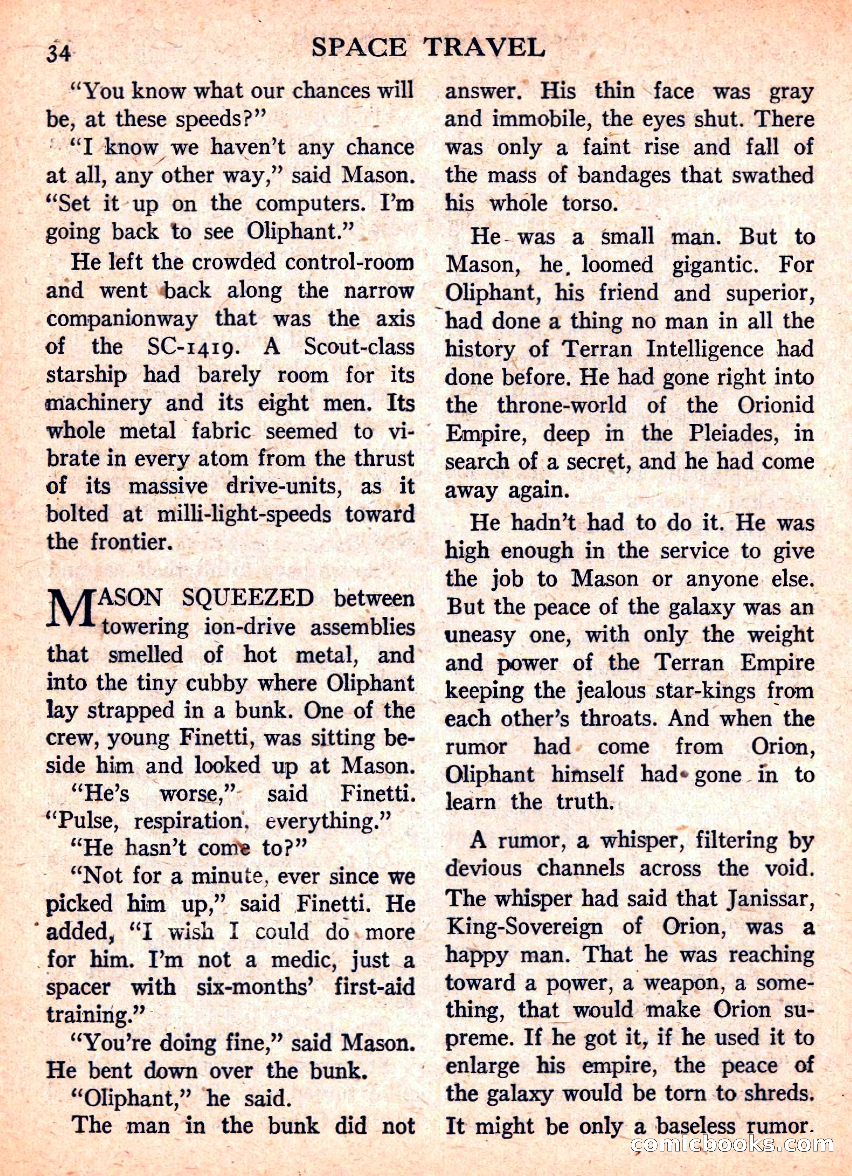 Space Travel, September 1958 — page 34 of 132