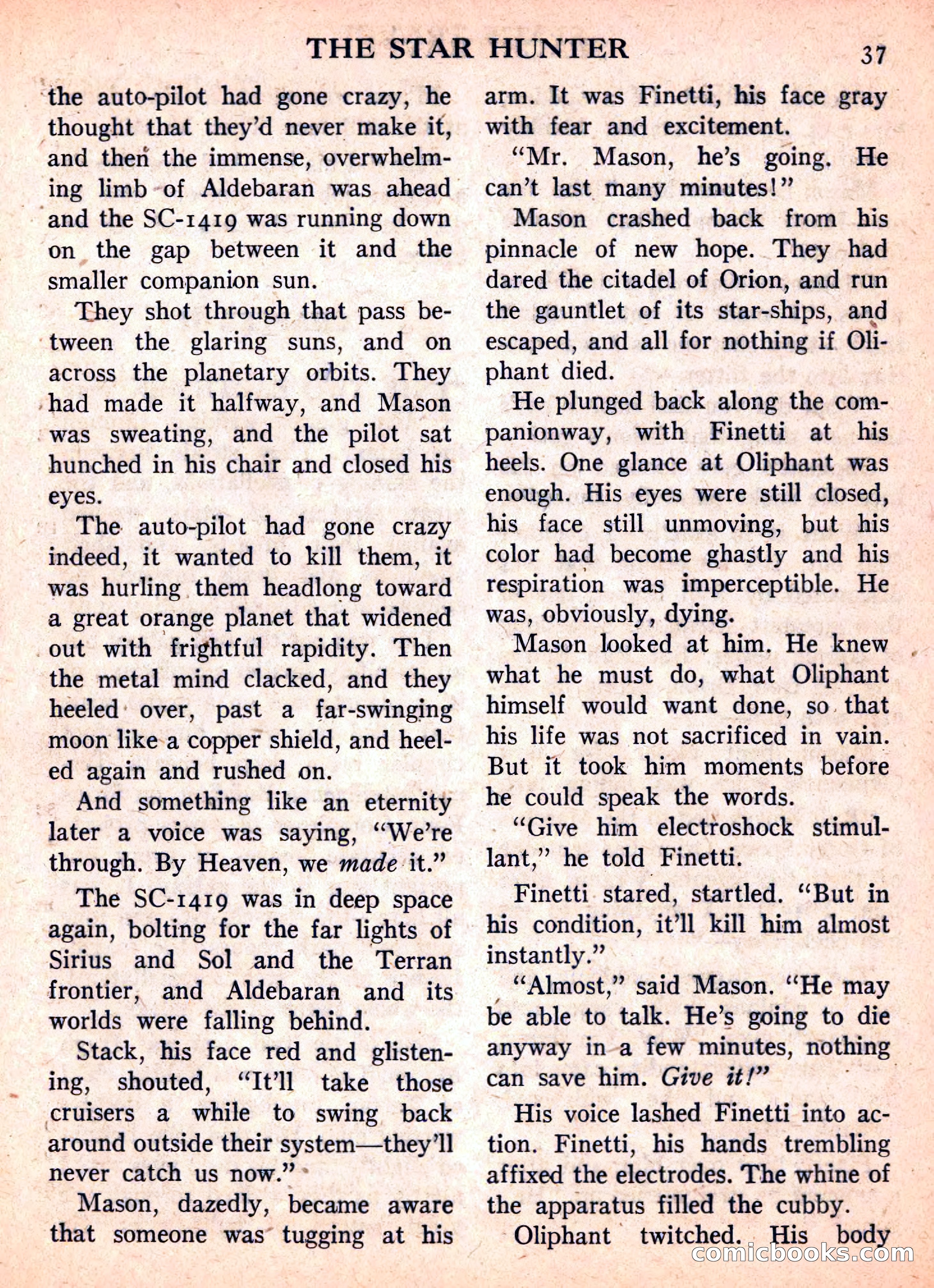 Space Travel, September 1958 — page 37 of 132