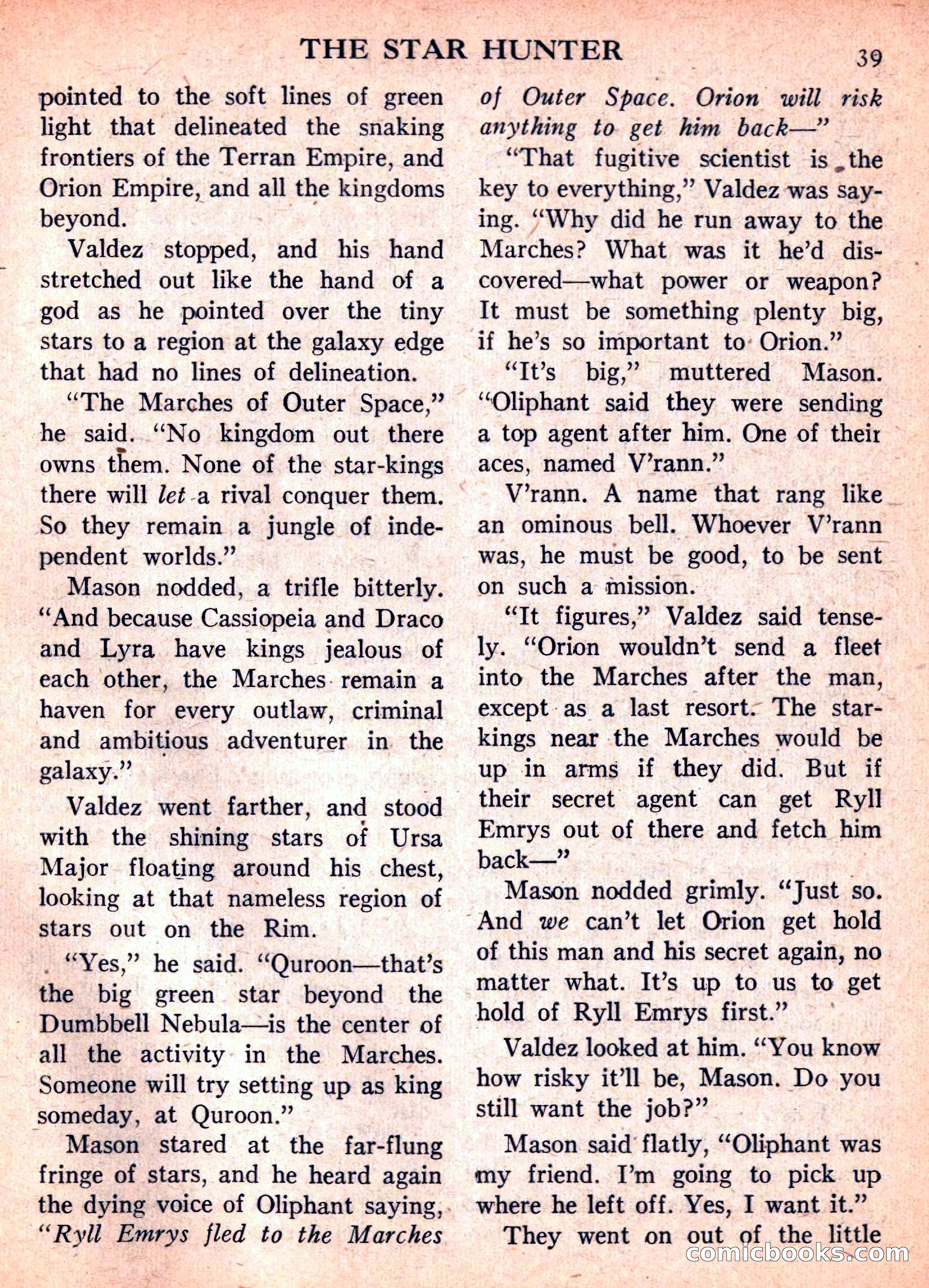 Space Travel, September 1958 — page 39 of 132