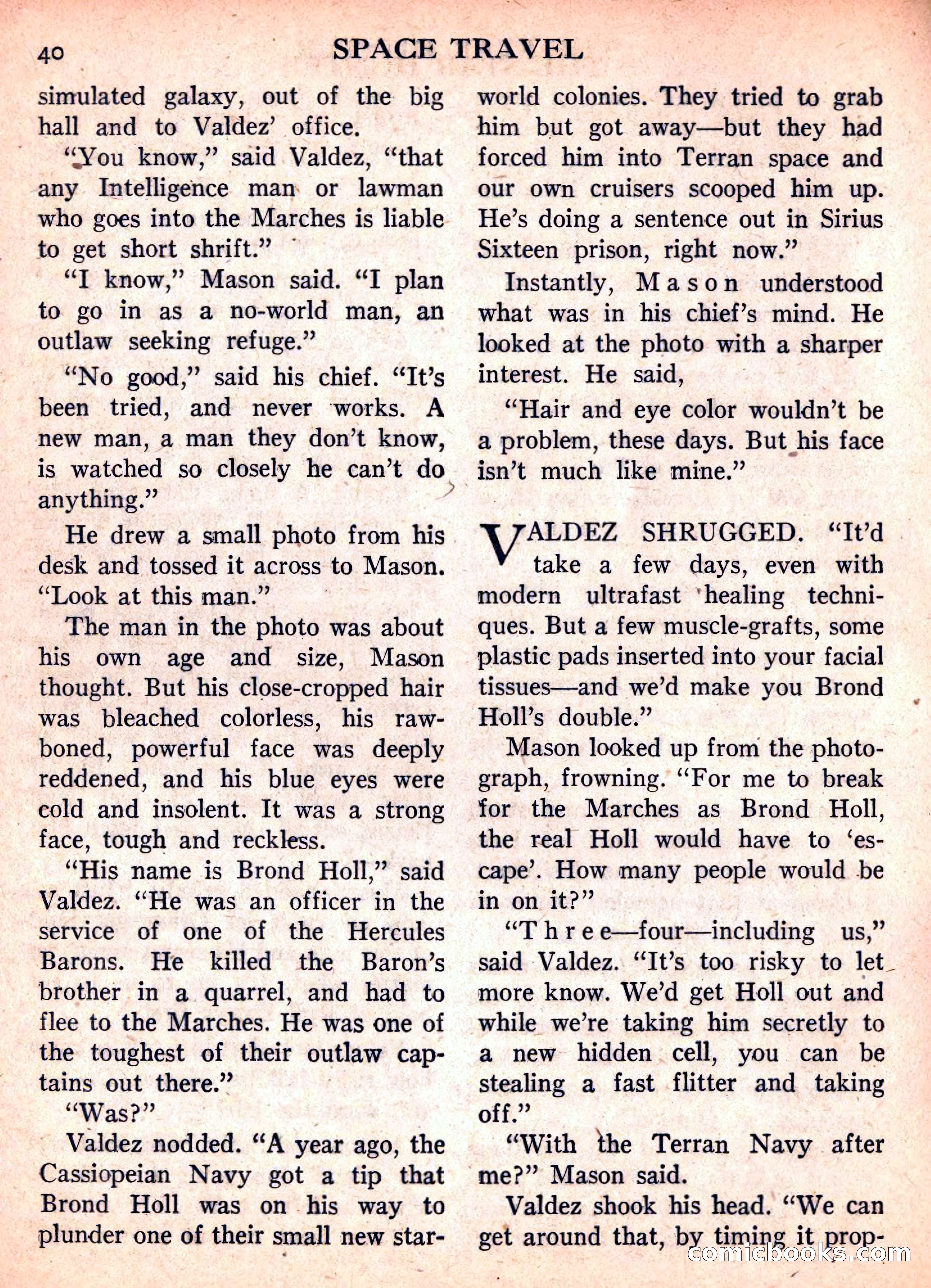 Space Travel, September 1958 — page 40 of 132