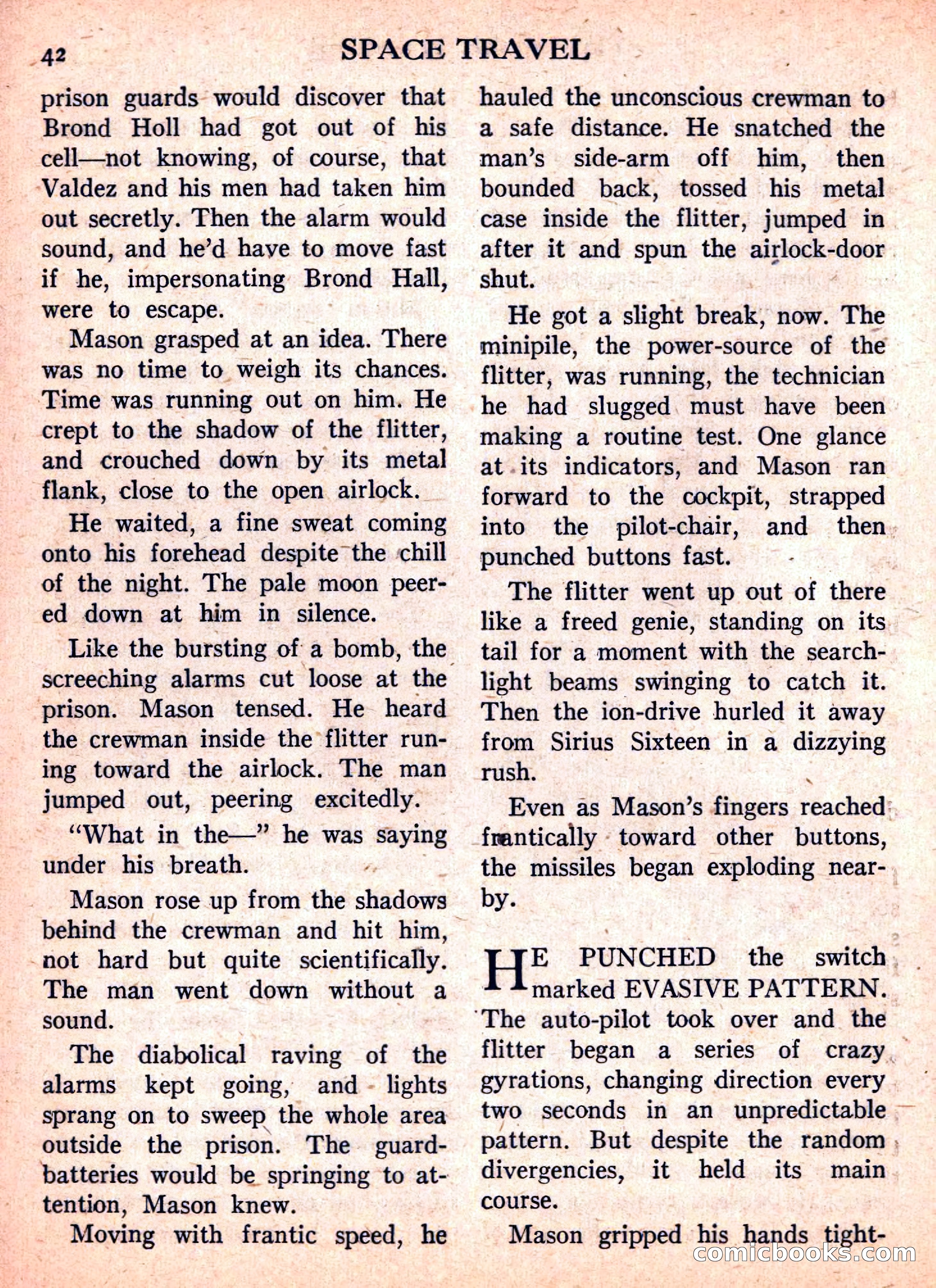Space Travel, September 1958 — page 42 of 132