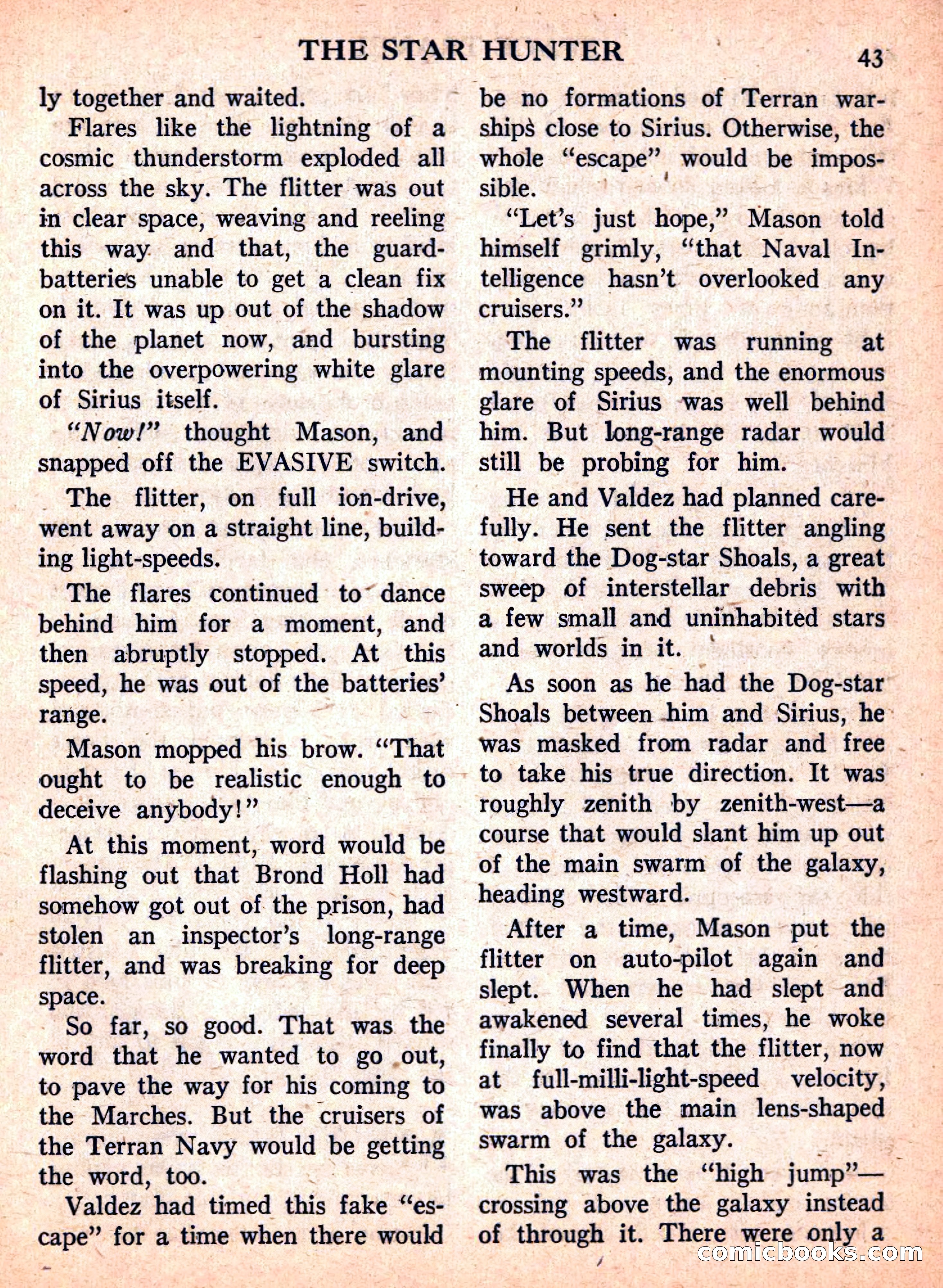 Space Travel, September 1958 — page 43 of 132