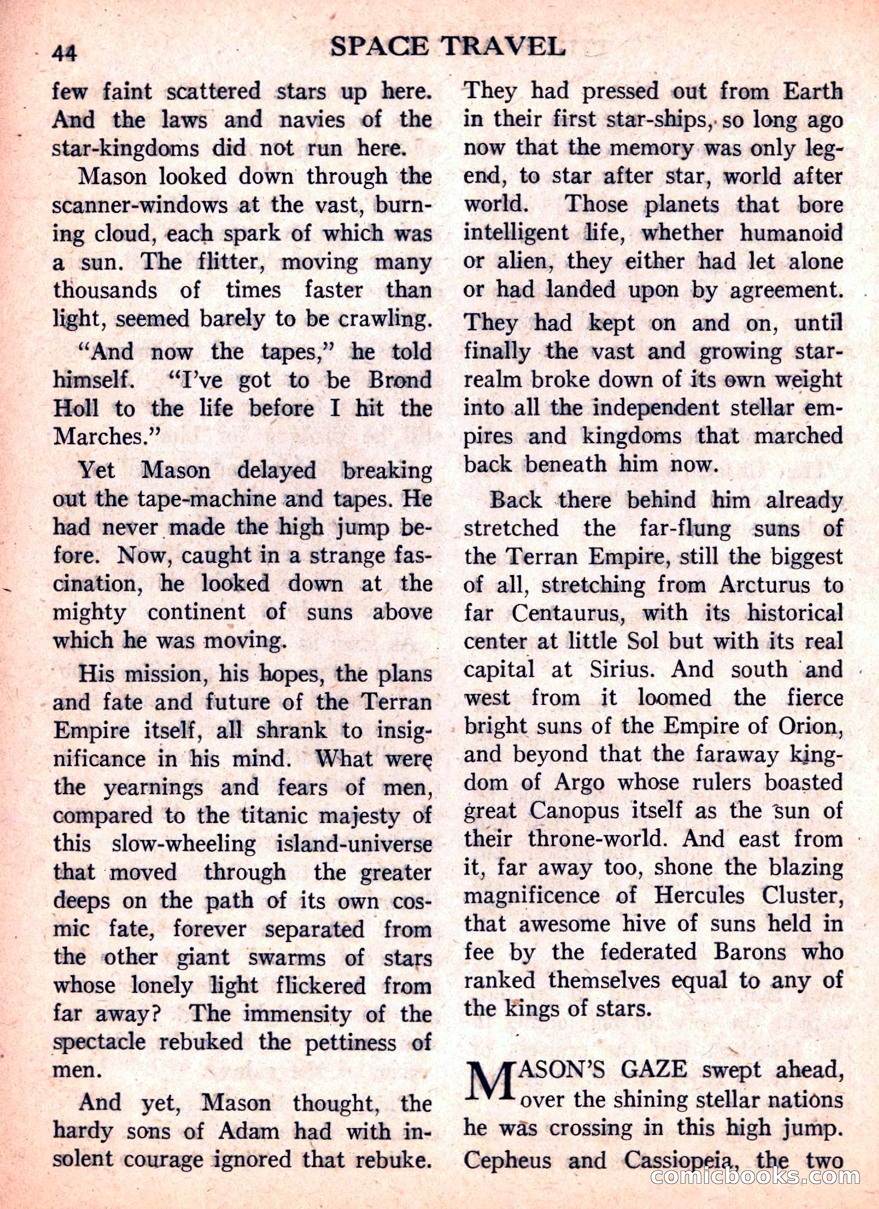 Space Travel, September 1958 — page 44 of 132
