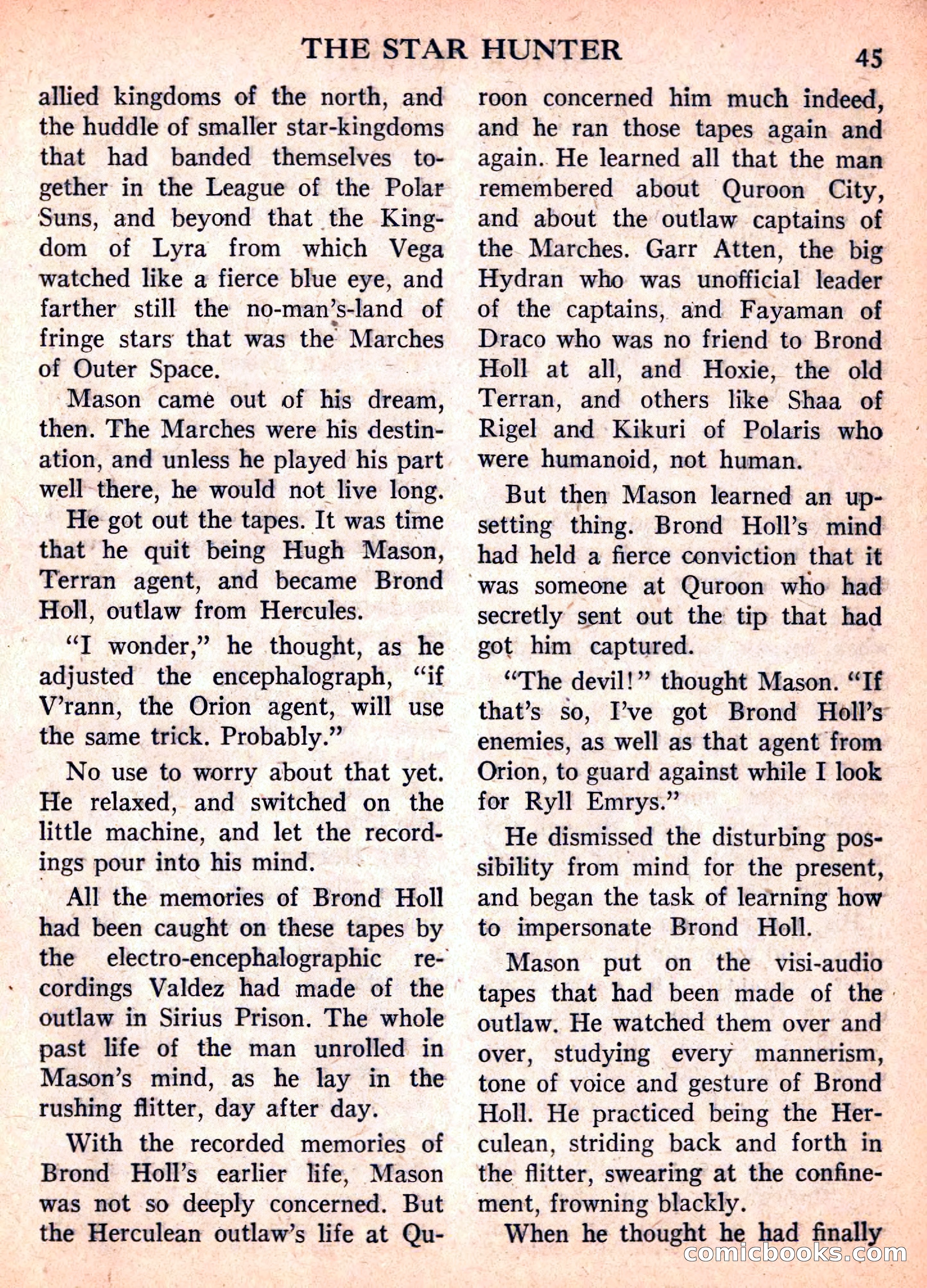 Space Travel, September 1958 — page 45 of 132