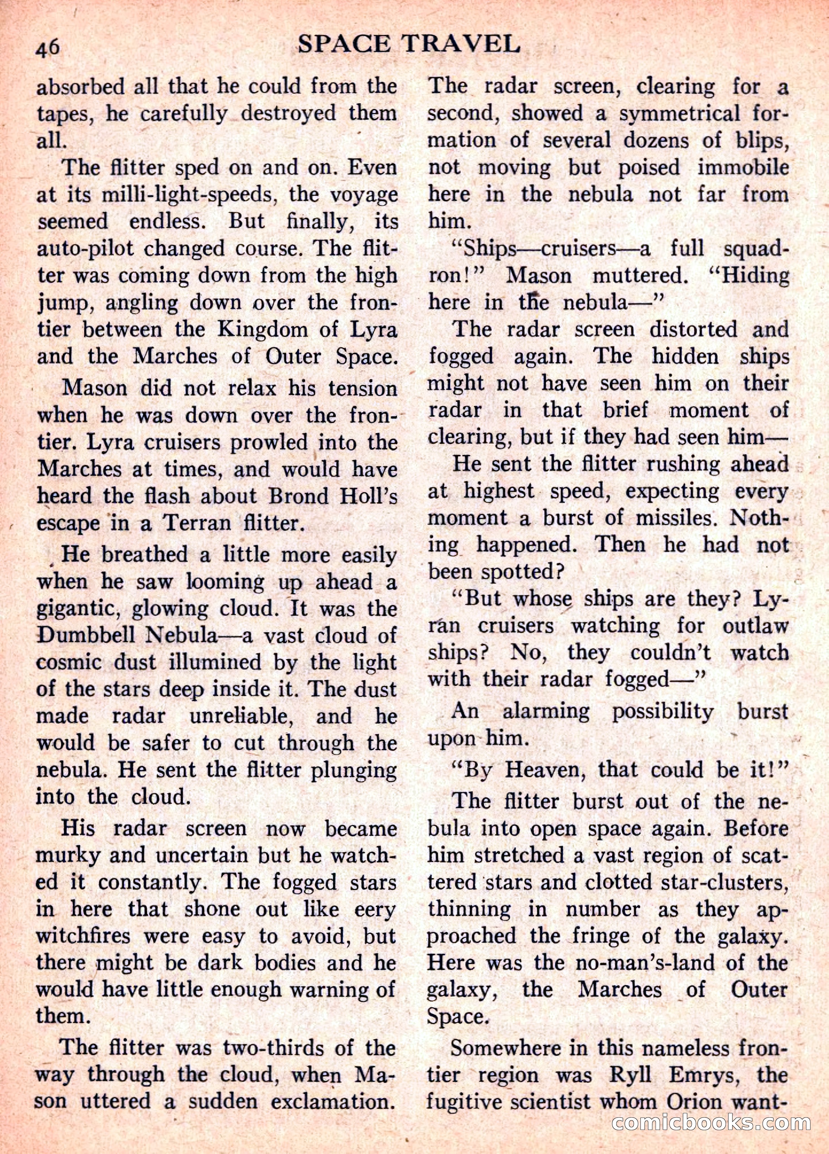 Space Travel, September 1958 — page 46 of 132