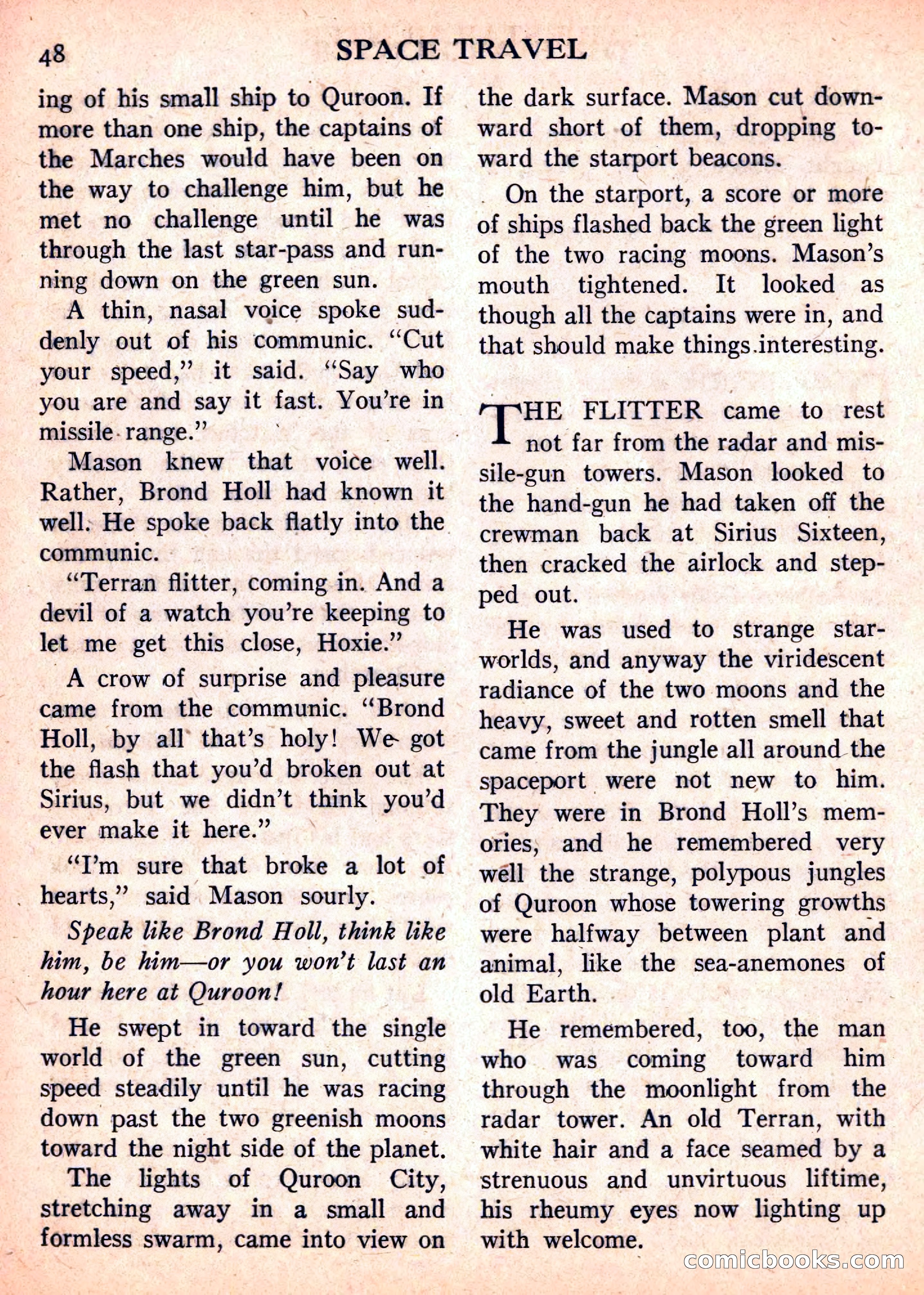 Space Travel, September 1958 — page 48 of 132