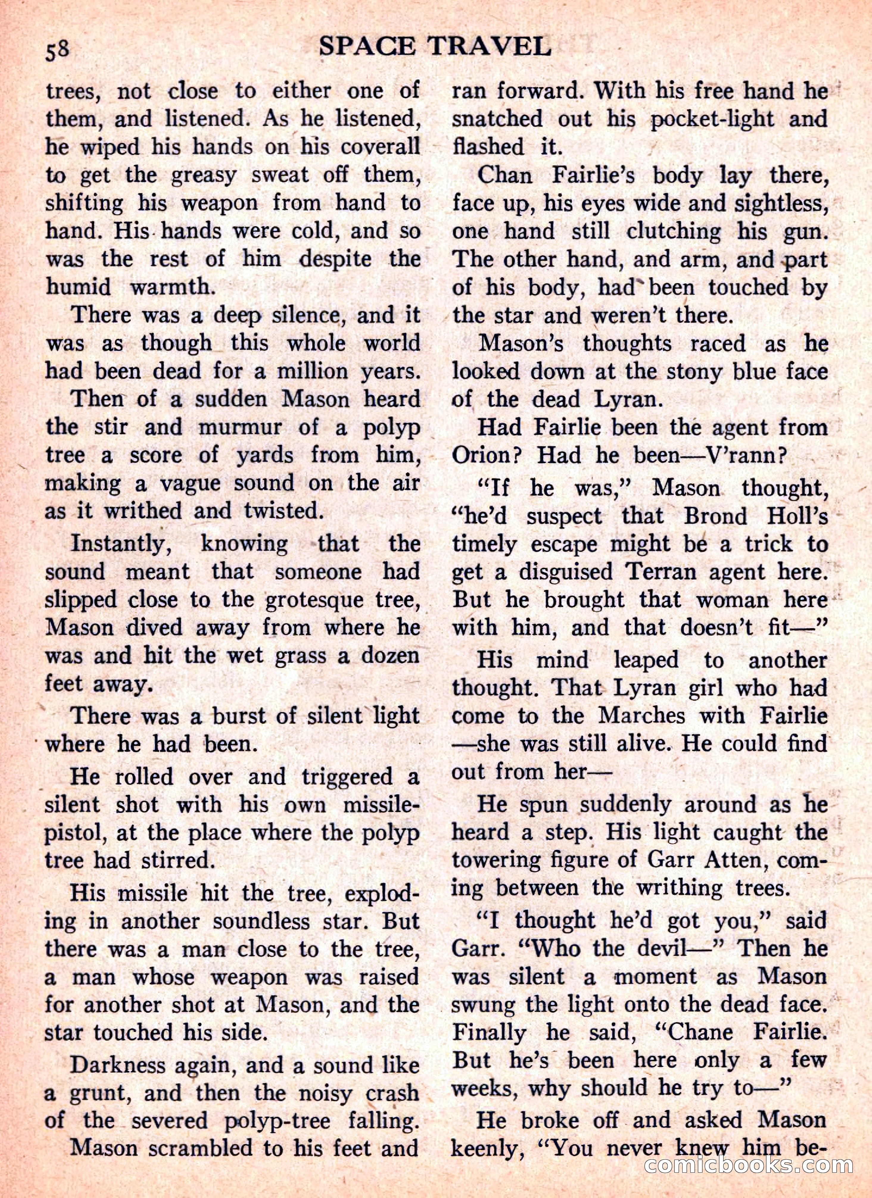 Space Travel, September 1958 — page 58 of 132