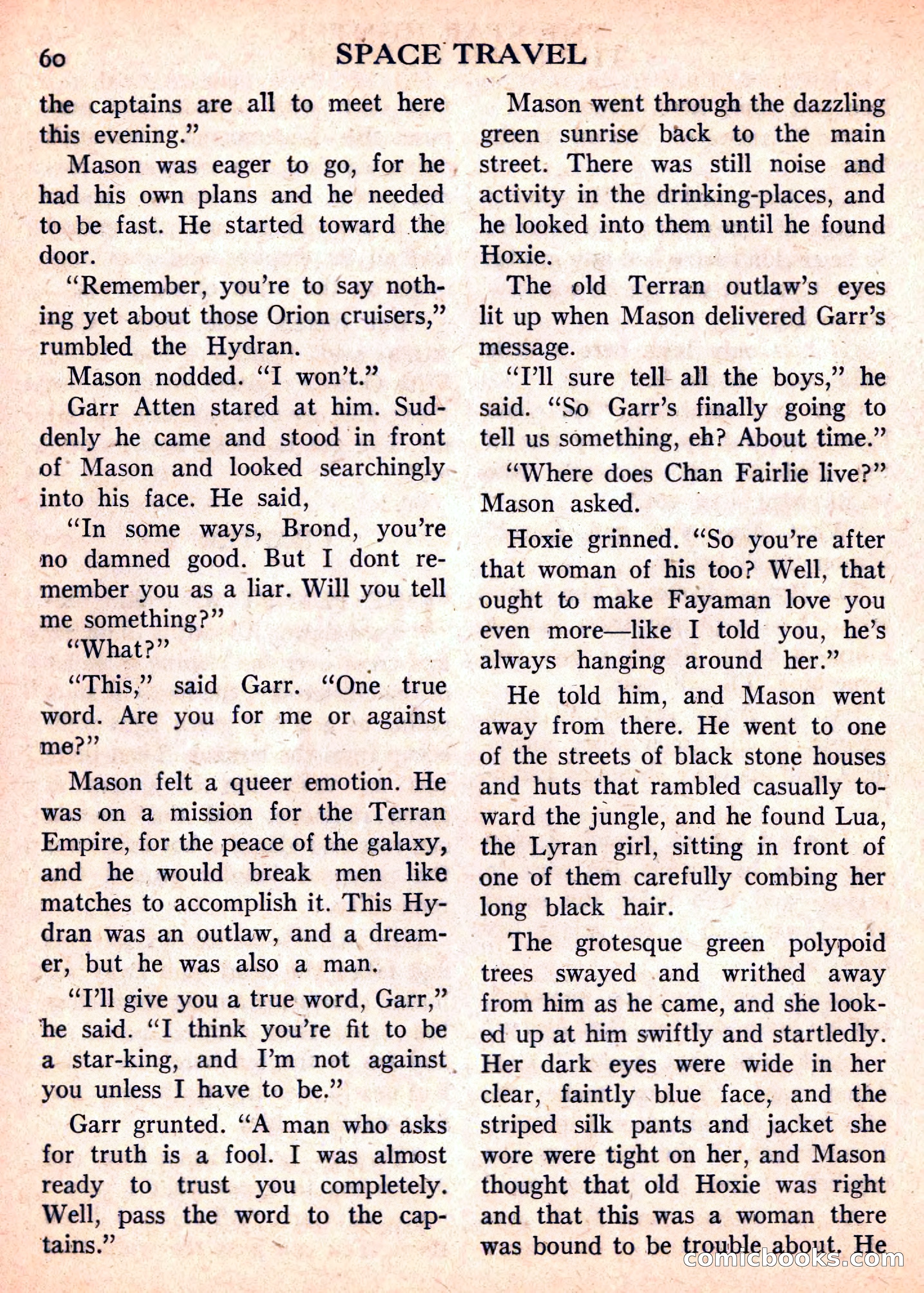 Space Travel, September 1958 — page 60 of 132
