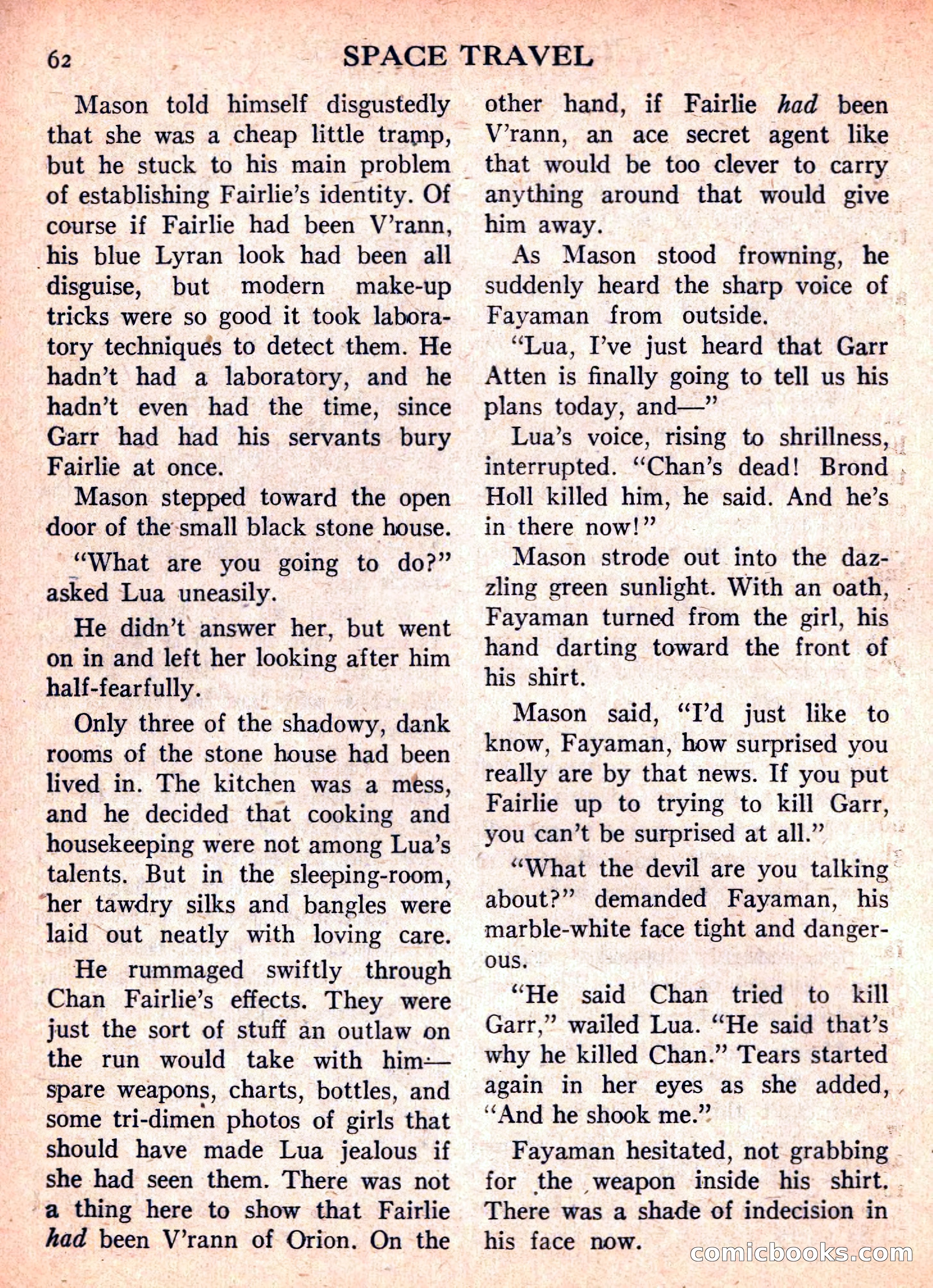 Space Travel, September 1958 — page 62 of 132