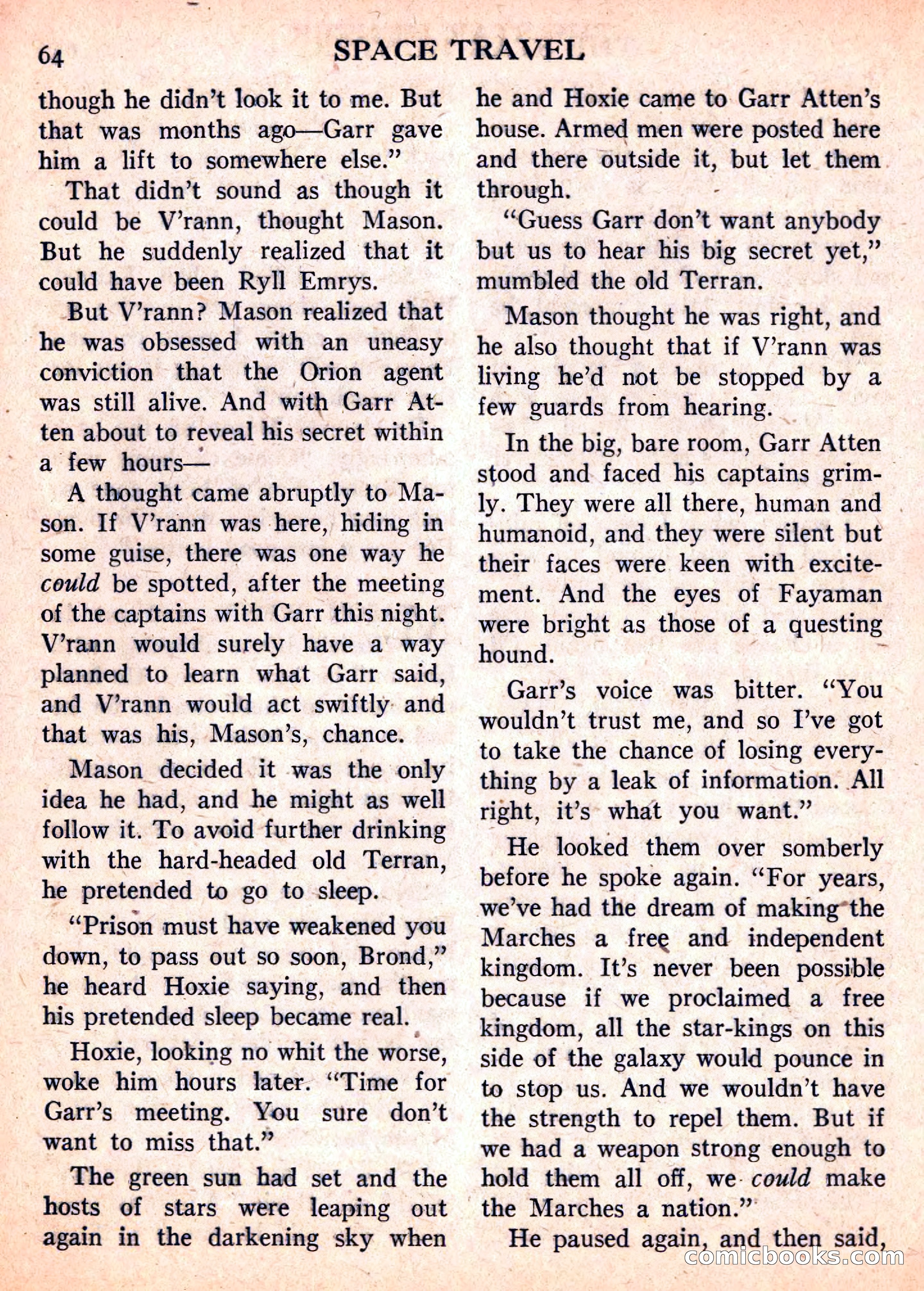Space Travel, September 1958 — page 64 of 132