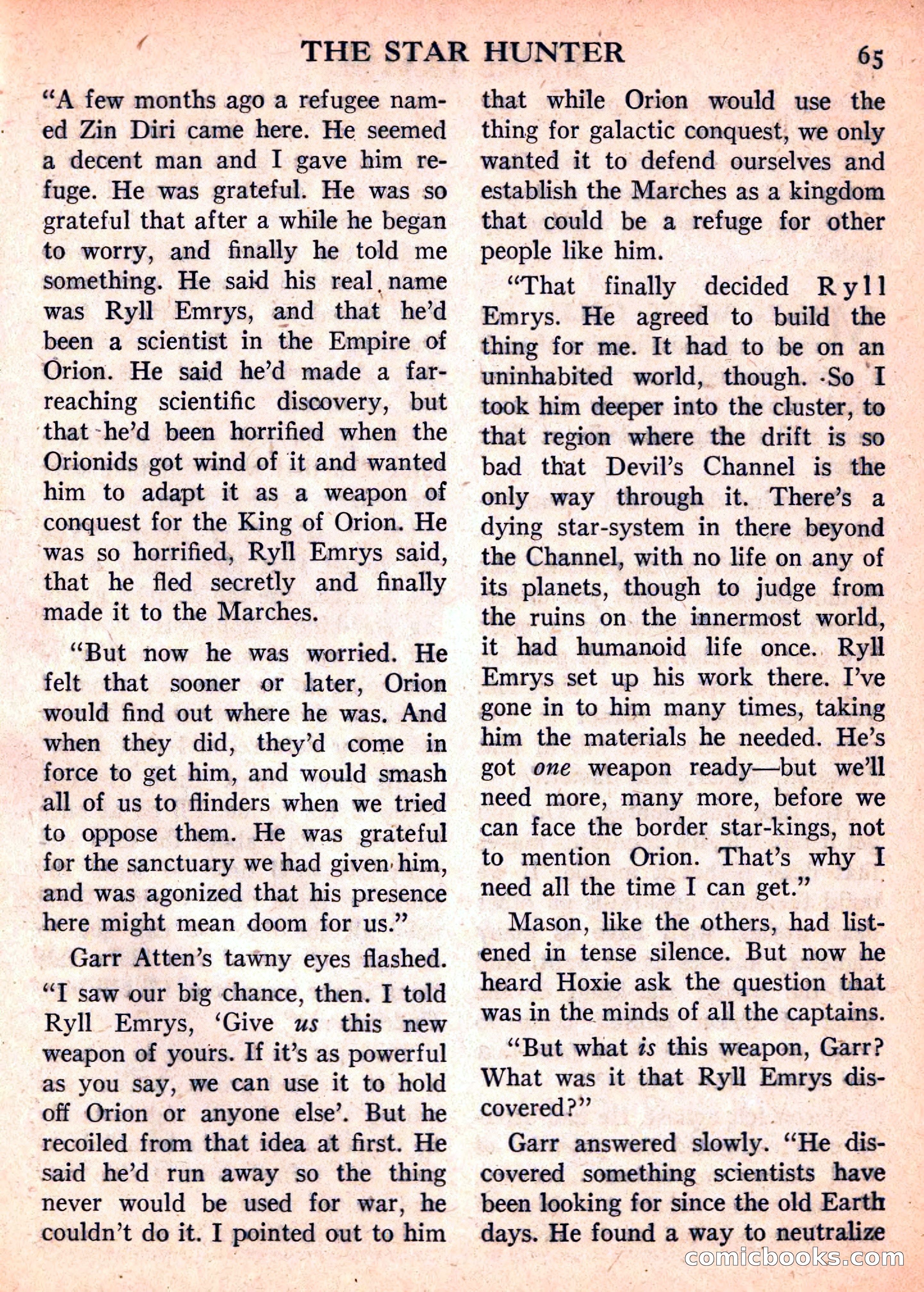 Space Travel, September 1958 — page 65 of 132