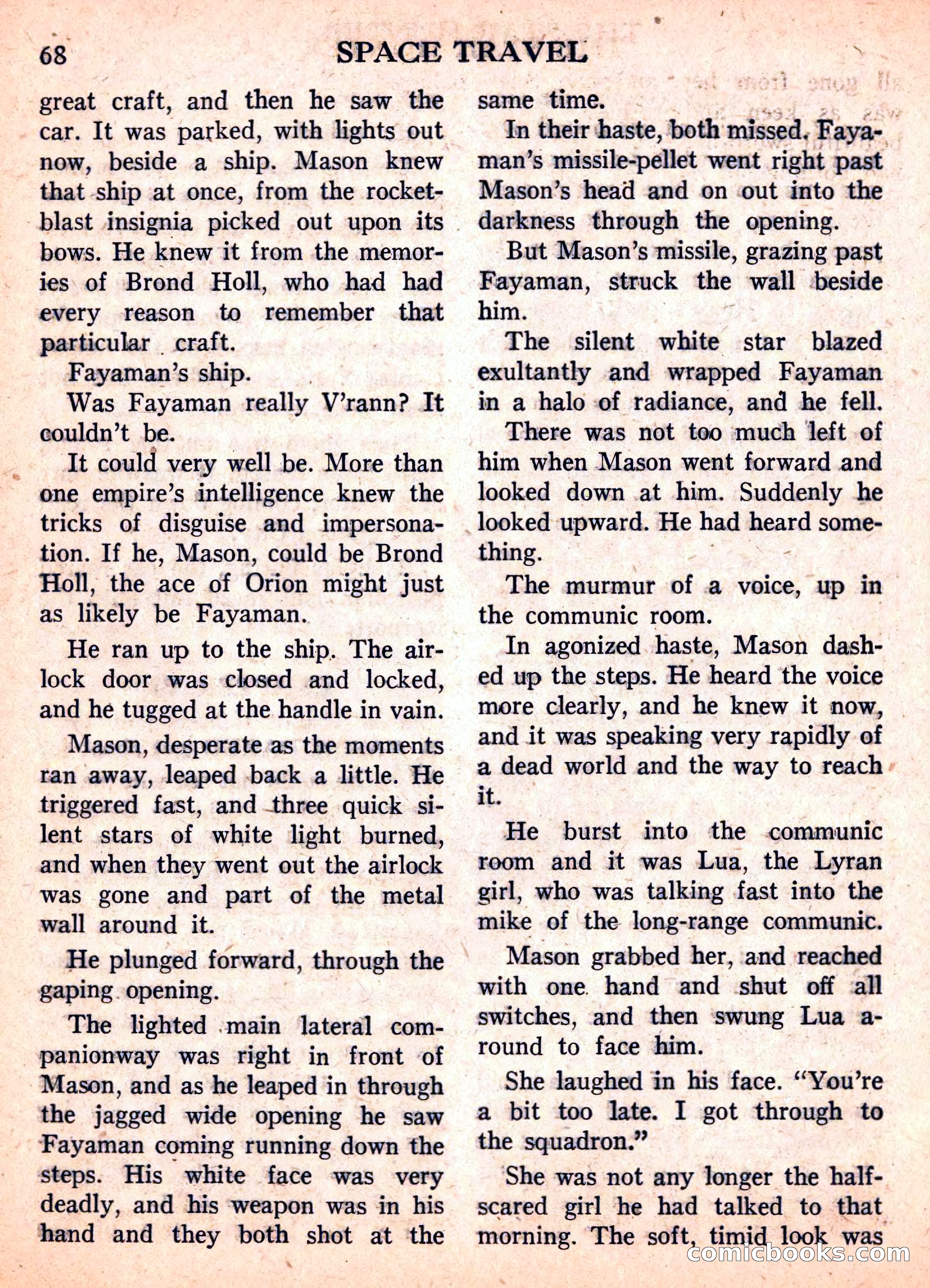 Space Travel, September 1958 — page 68 of 132