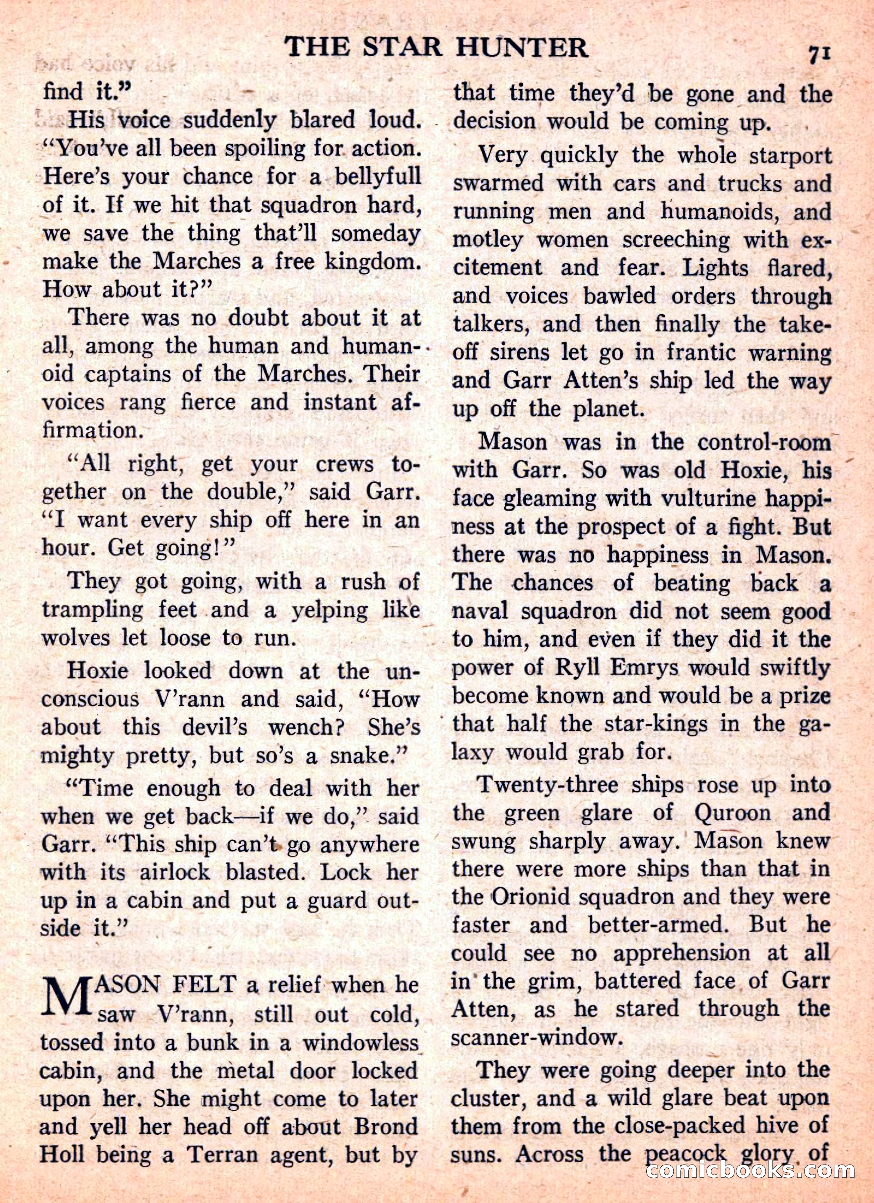 Space Travel, September 1958 — page 71 of 132