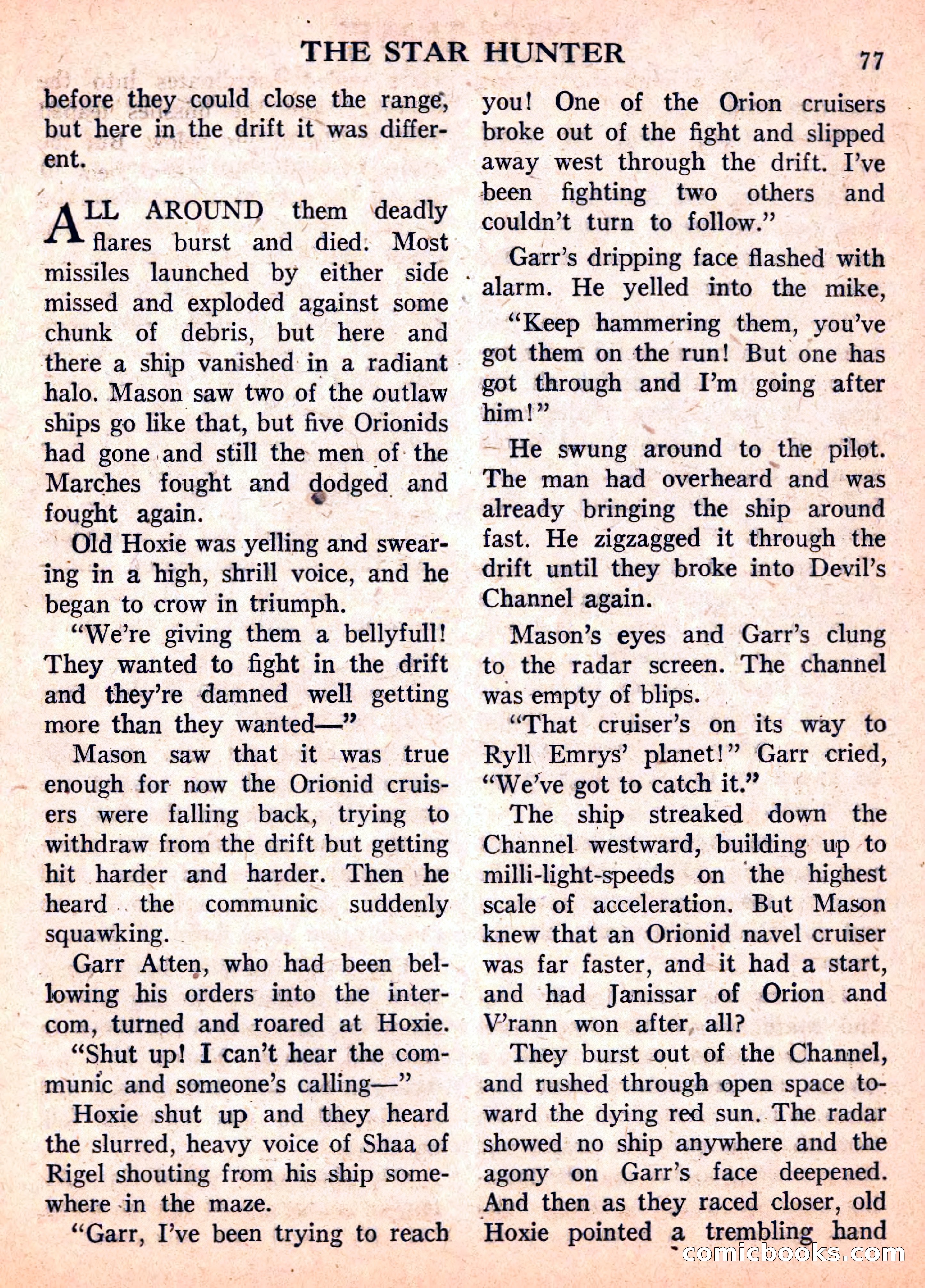 Space Travel, September 1958 — page 77 of 132