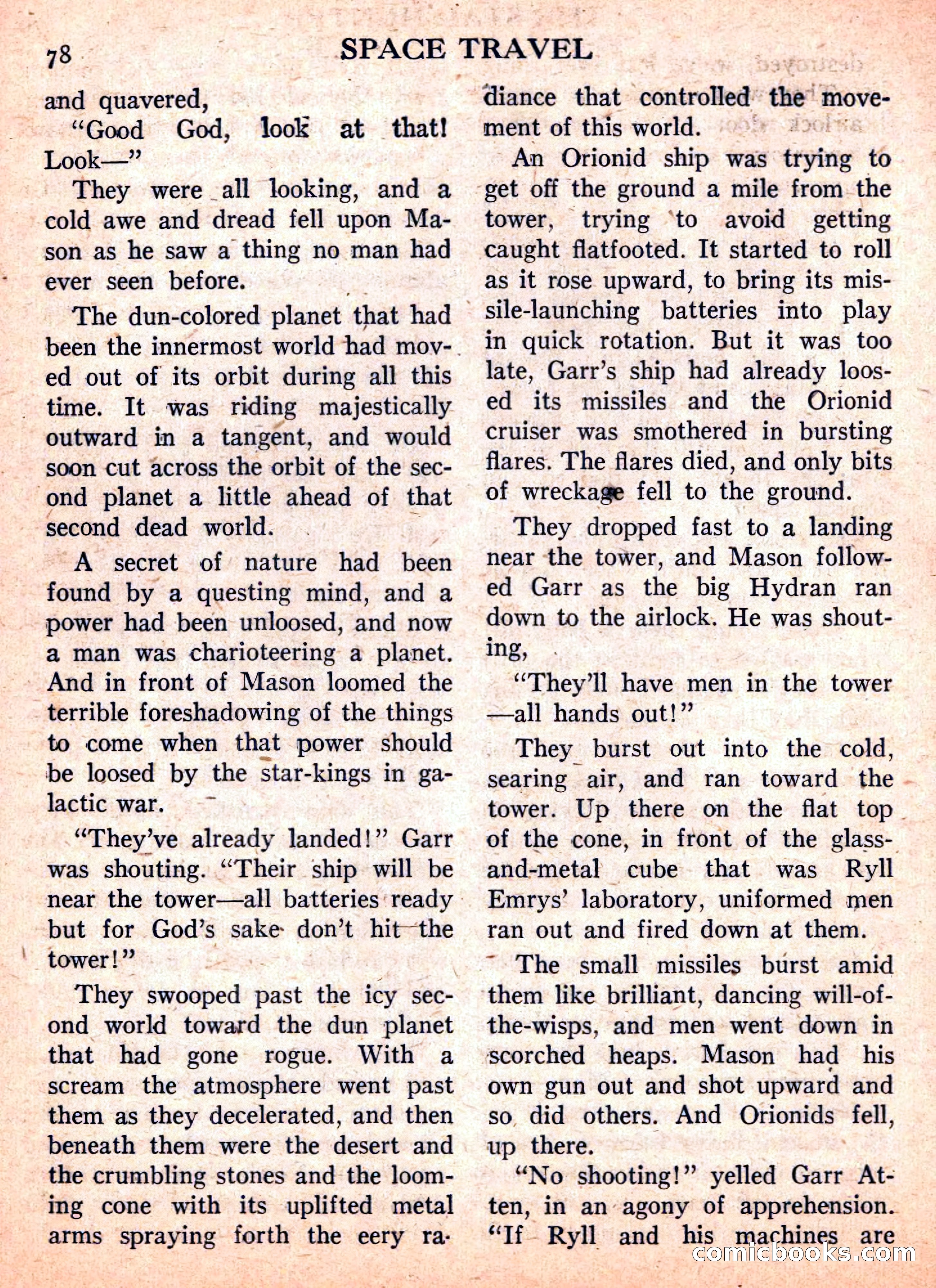 Space Travel, September 1958 — page 78 of 132