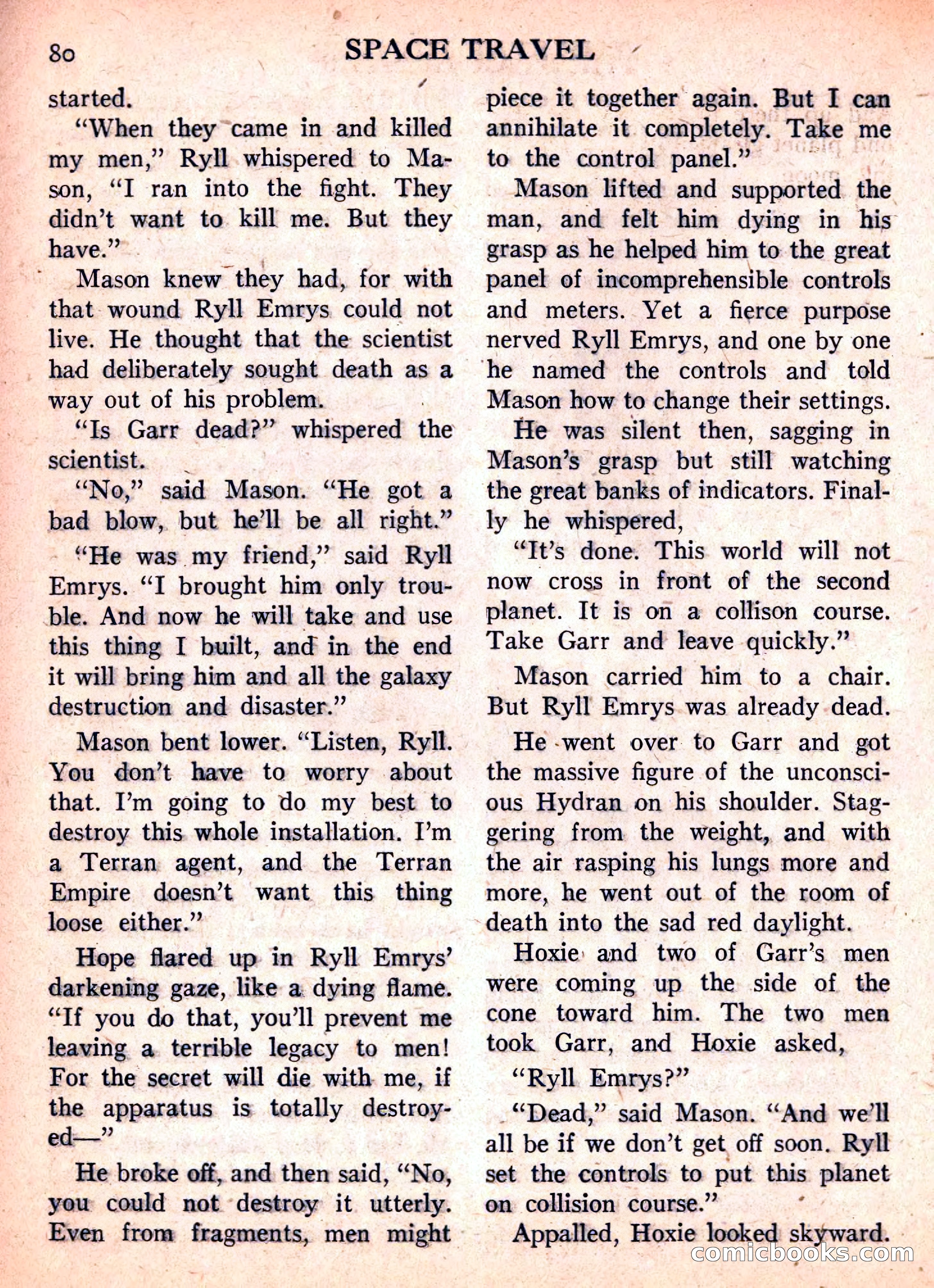Space Travel, September 1958 — page 80 of 132