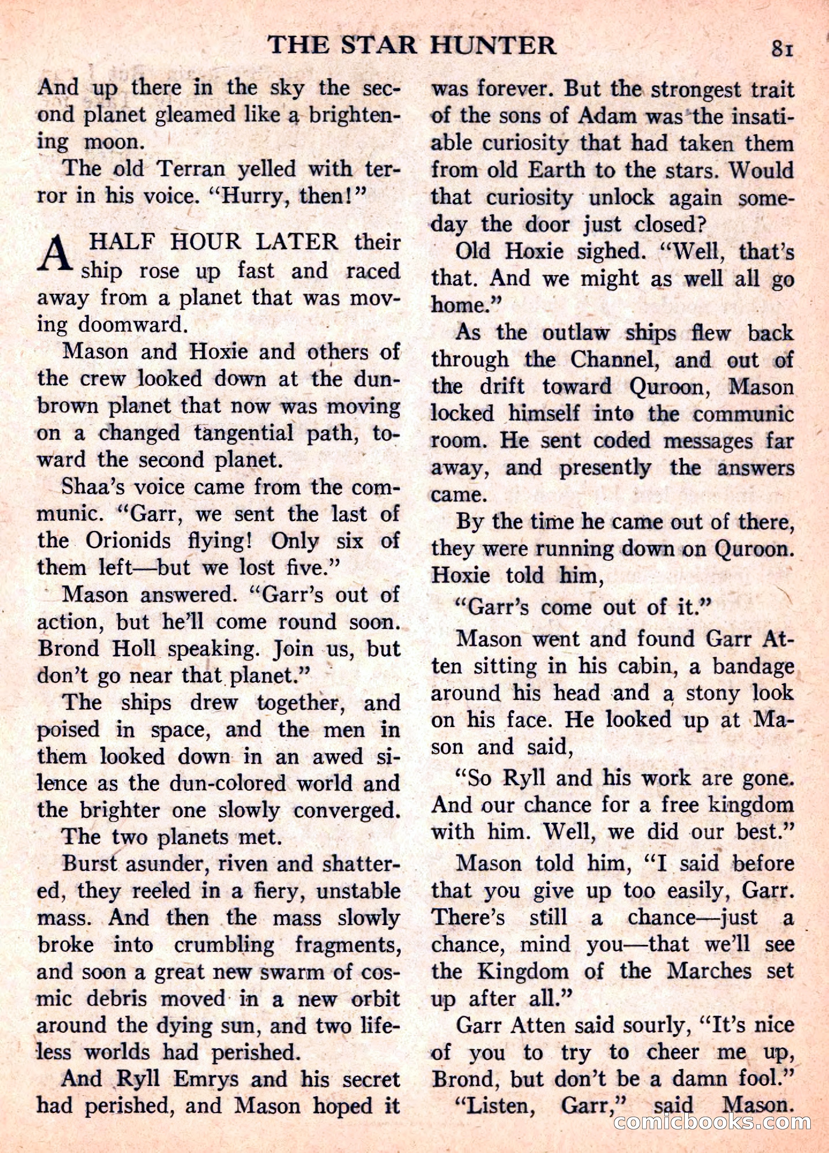 Space Travel, September 1958 — page 81 of 132