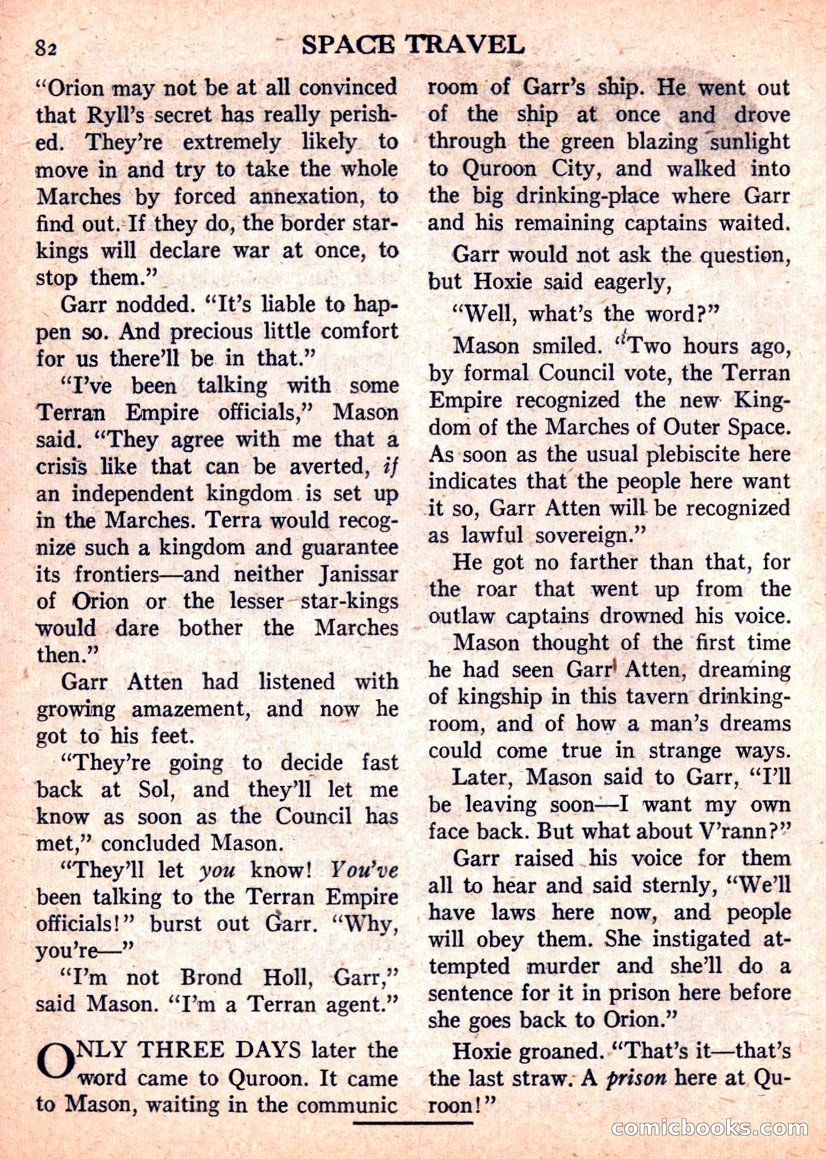 Space Travel, September 1958 — page 82 of 132