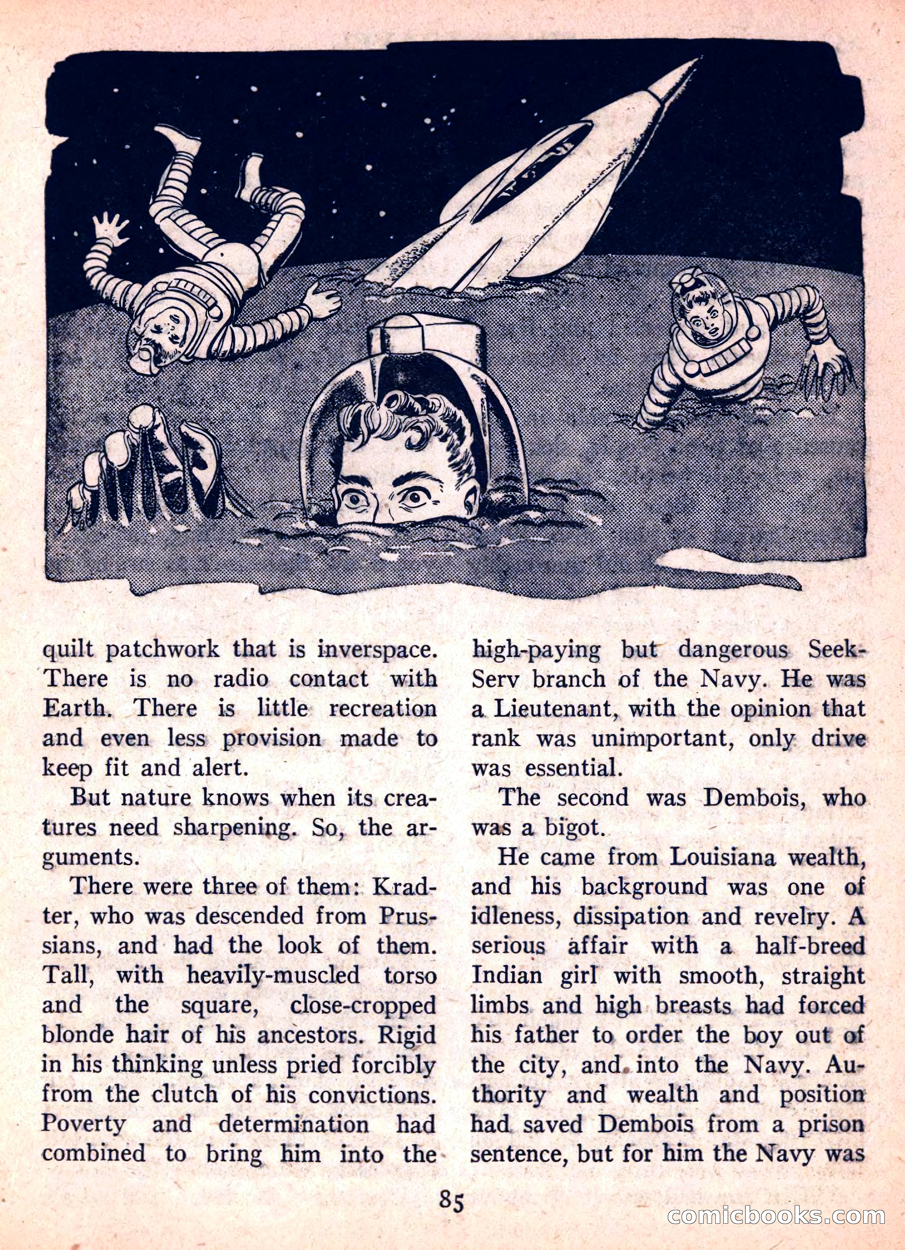 Space Travel, September 1958 — page 85 of 132
