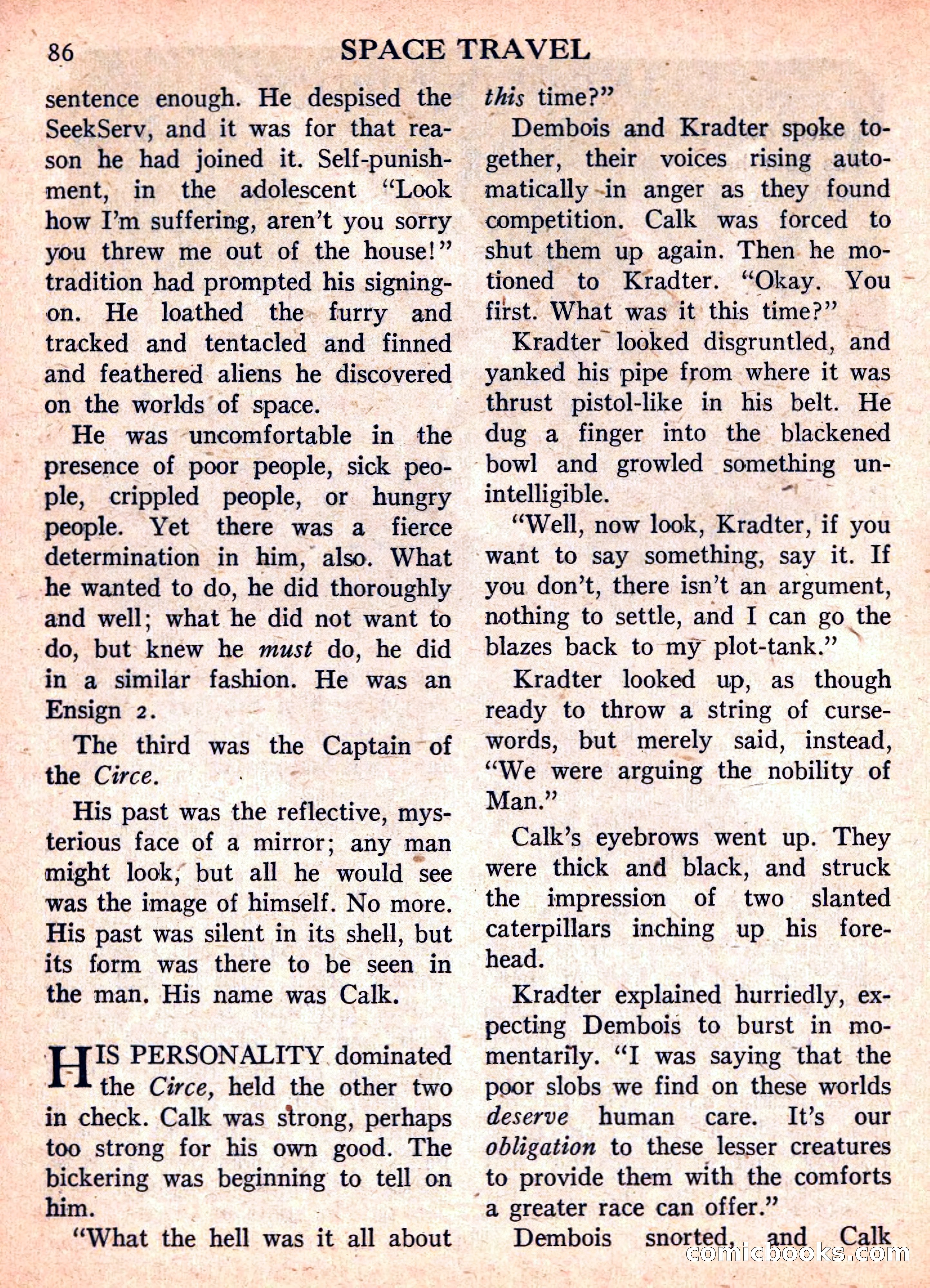 Space Travel, September 1958 — page 86 of 132