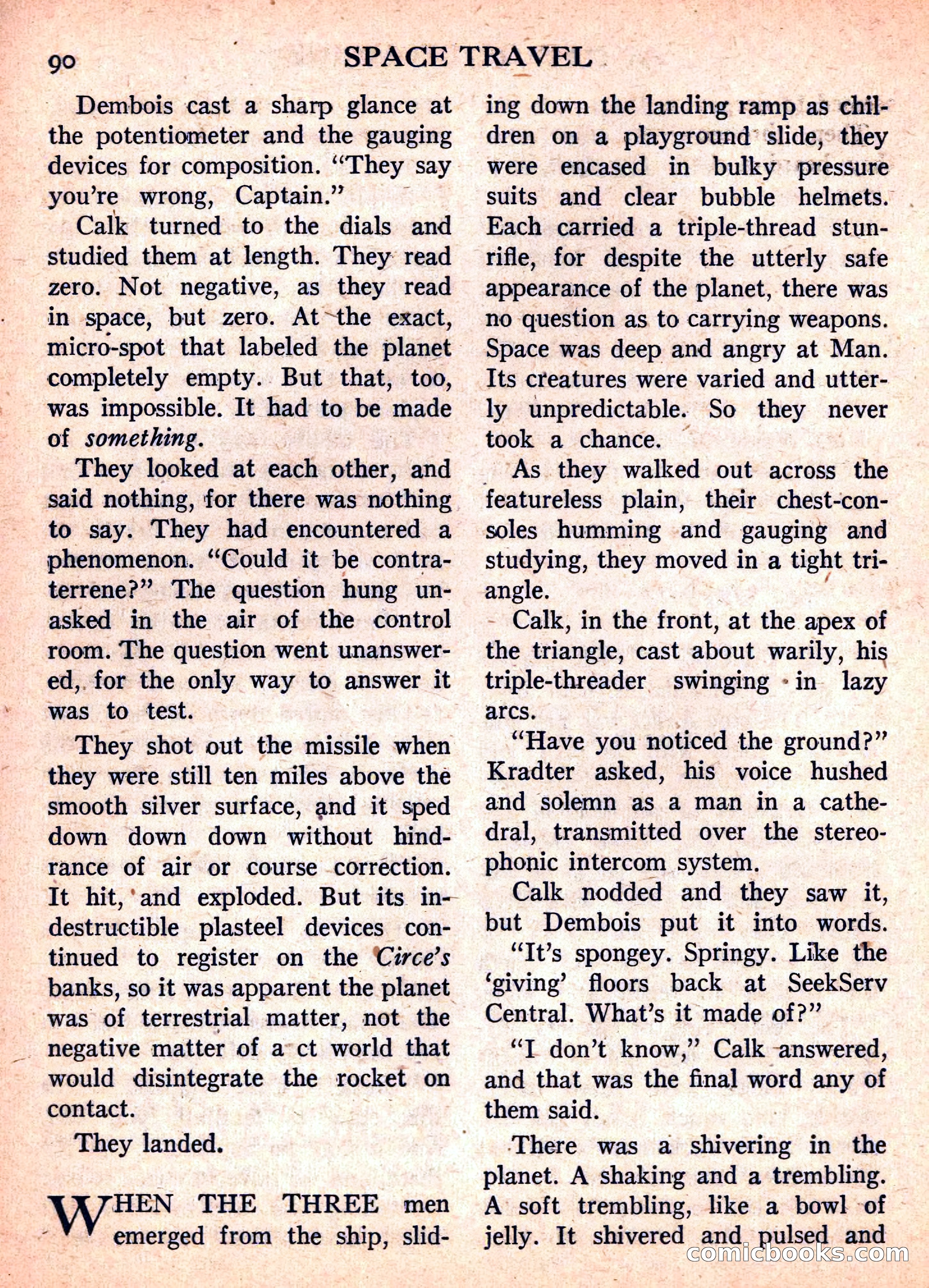 Space Travel, September 1958 — page 90 of 132