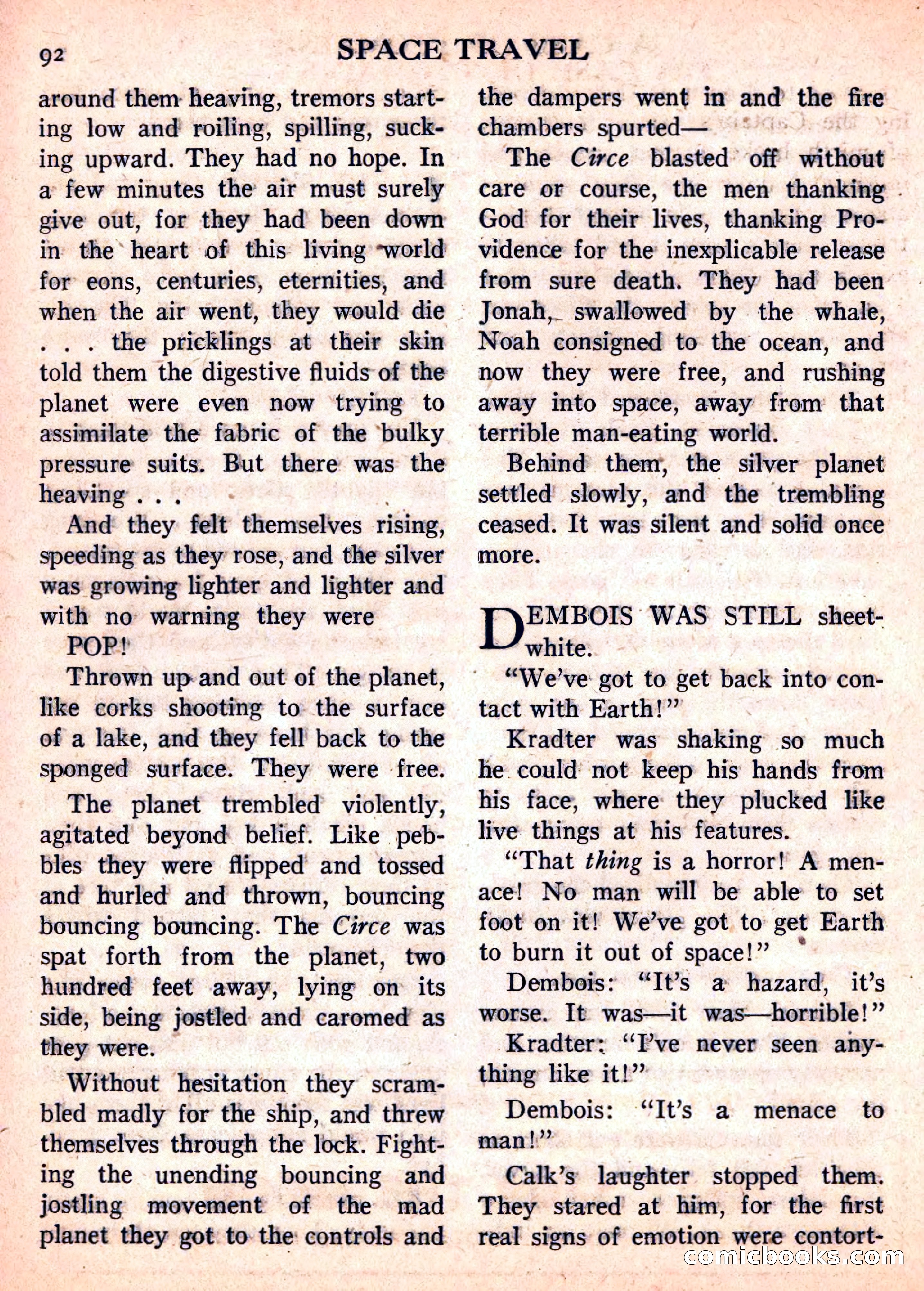 Space Travel, September 1958 — page 92 of 132