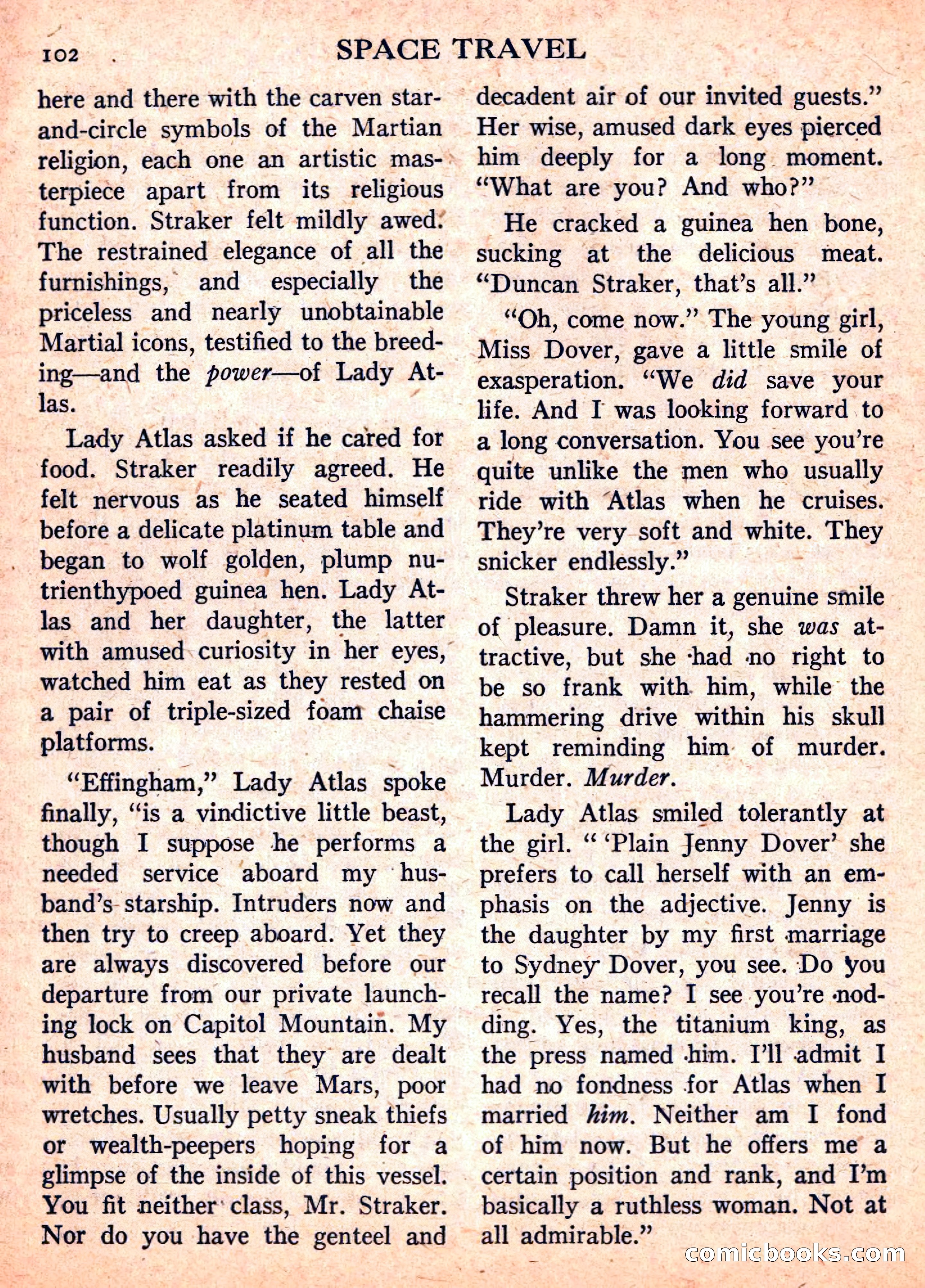 Space Travel, September 1958 — page 102 of 132